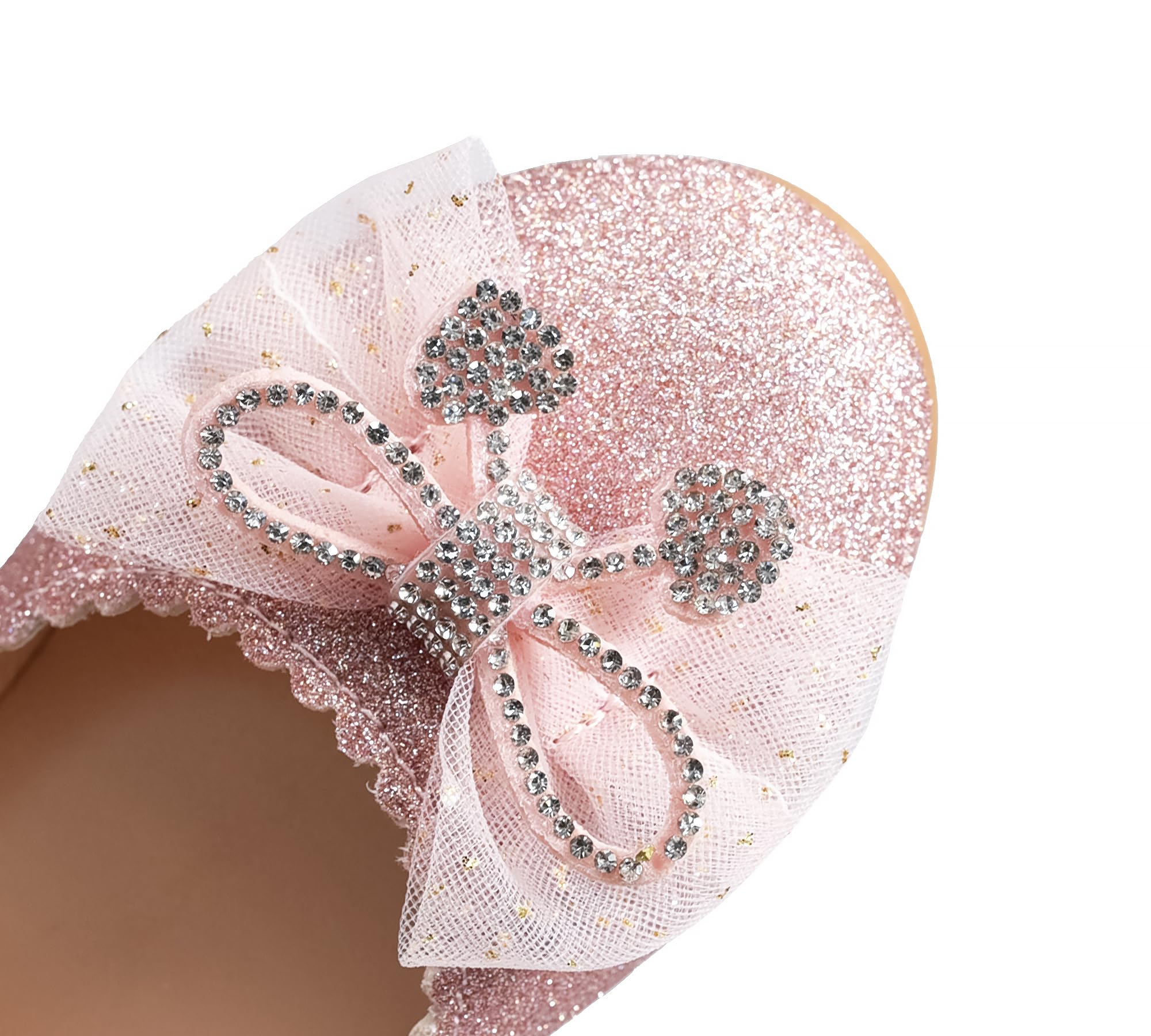 Zapatos de Princesa Elegantes para Niñas con Purpurina para Cosplay, Fiestas