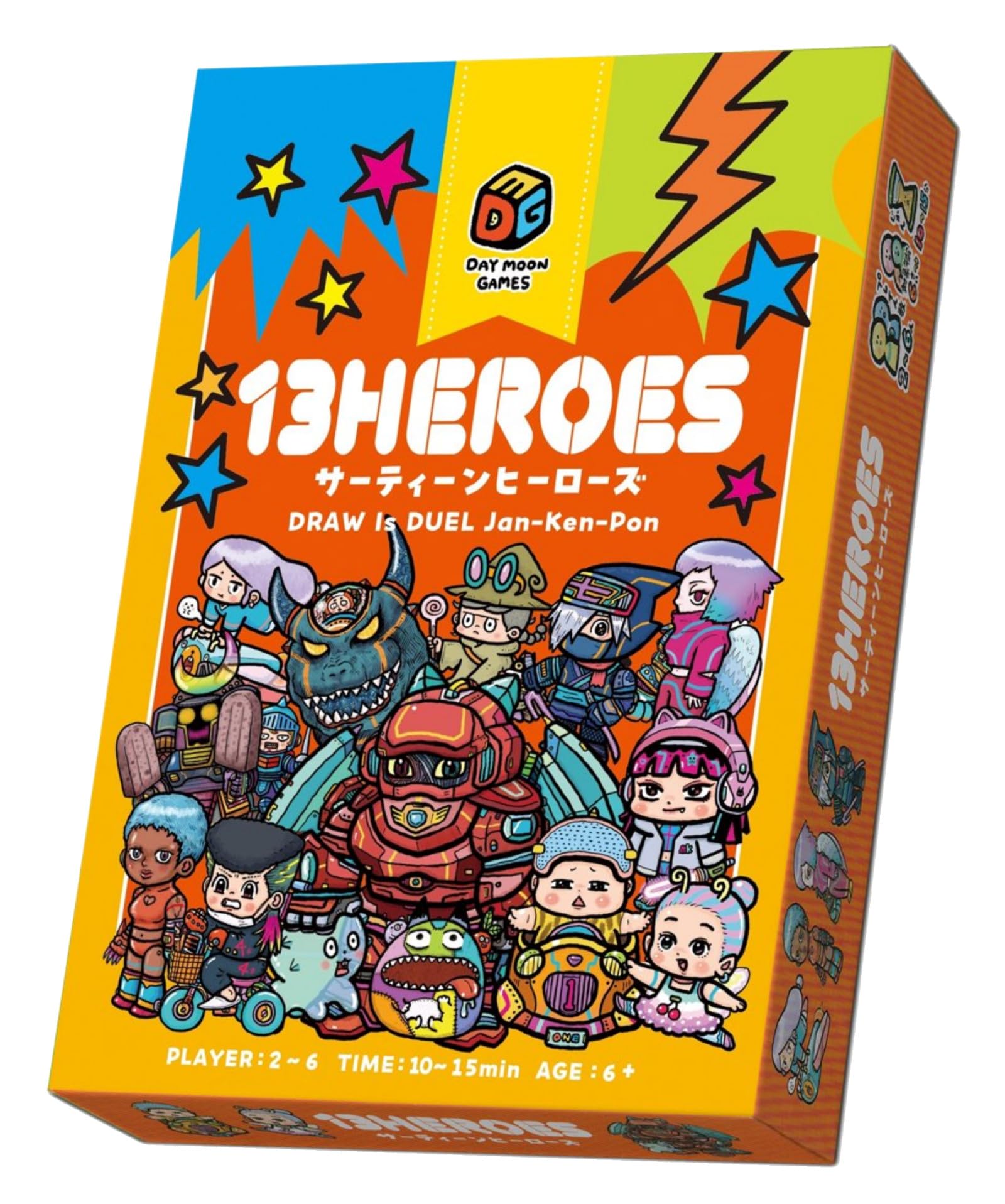 Amazon | デイムーンゲームズ(Day Moon Games) 13ヒーローズ (2-6人用
