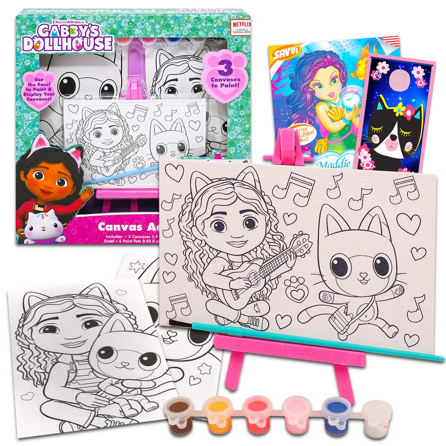 Buy Gabby's Dollhouse Art Set for Kids Bundle with Gabby's Dollhouse
