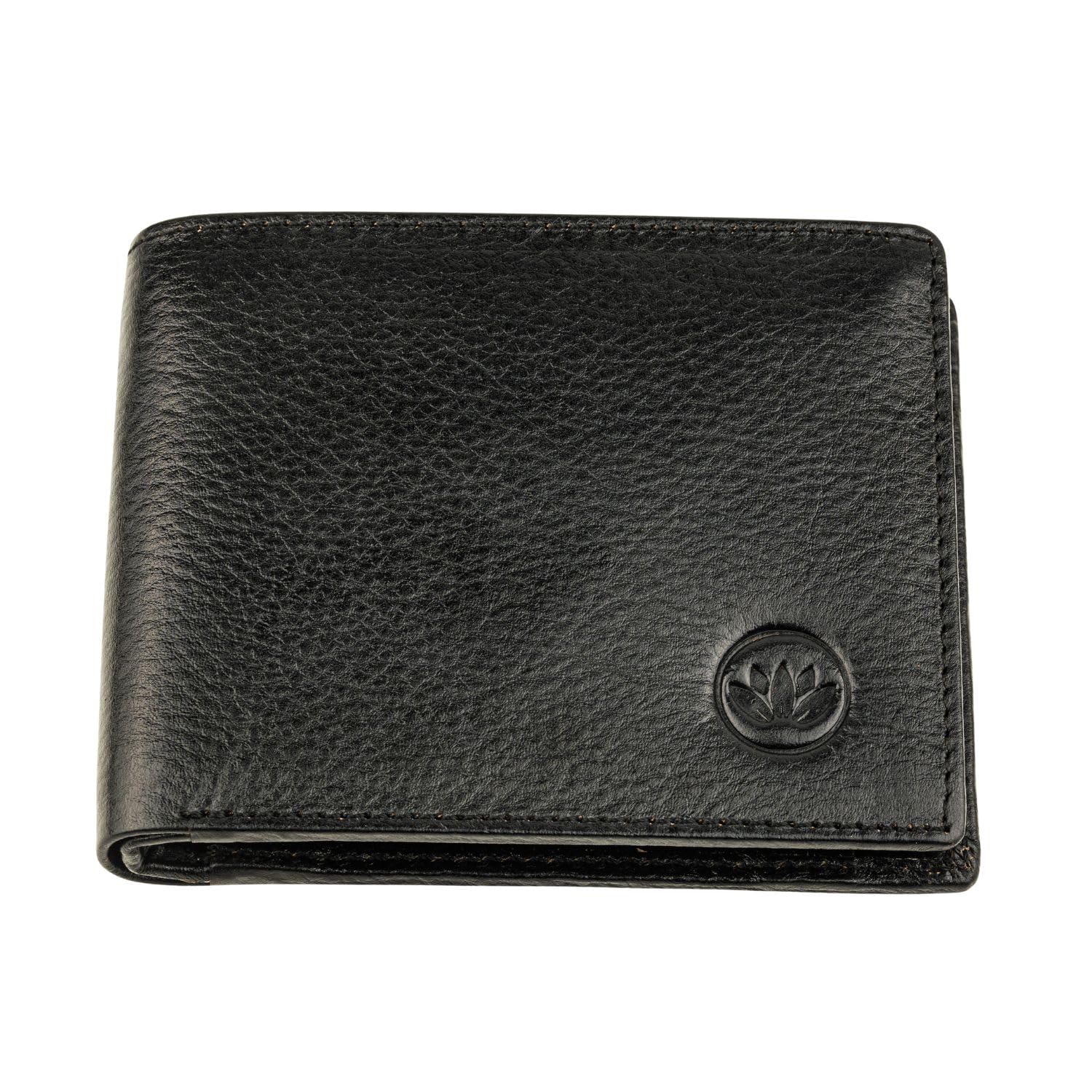 amoree Leather Wallet for Men, Full Grain Leather Wallet for Men, Spacious Leather Wallet for Men- Black-picture-11
