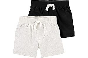 2-Pack Baby Boy Shorts (6-12 Months)