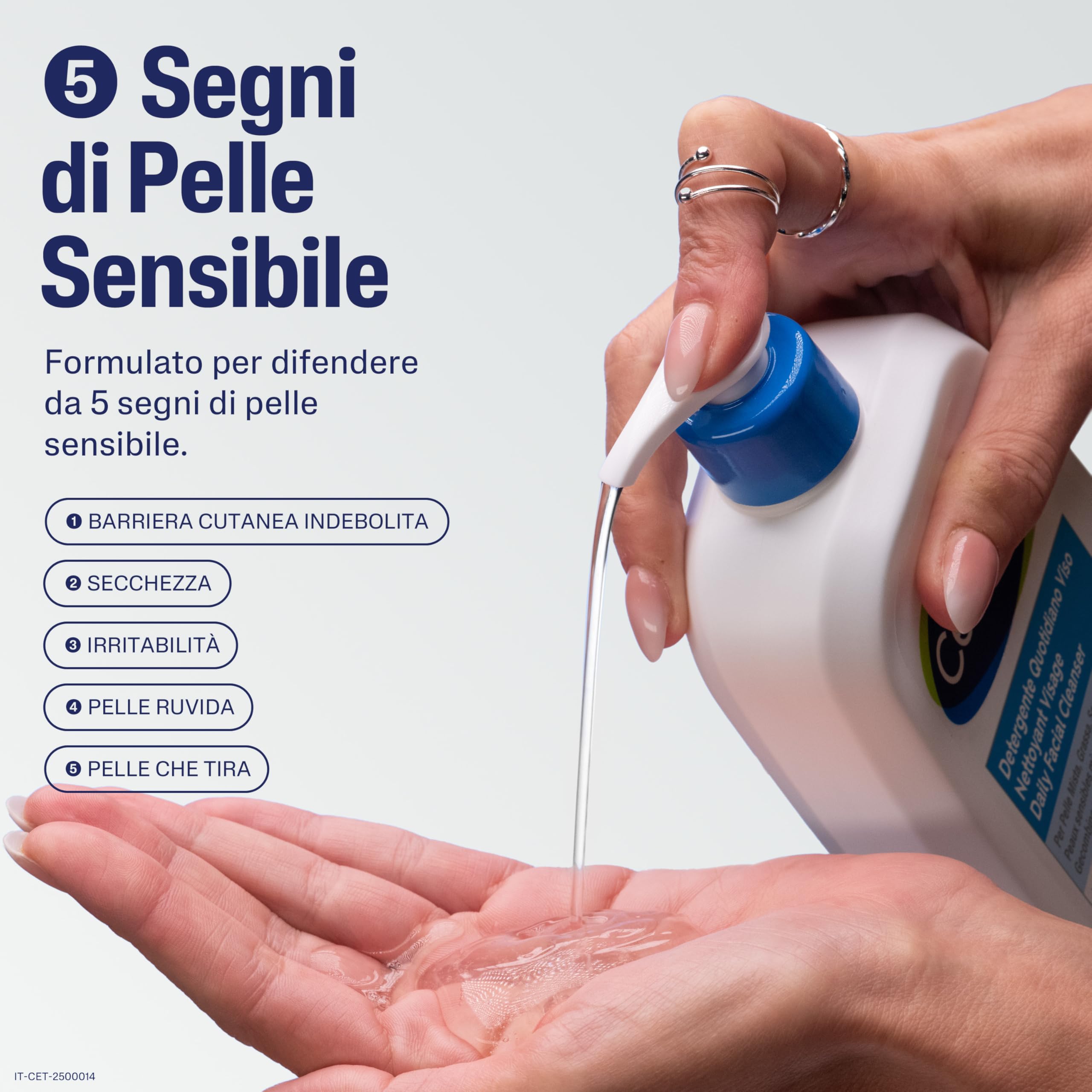 Cetaphil Detergente Quotidiano viso 473ml