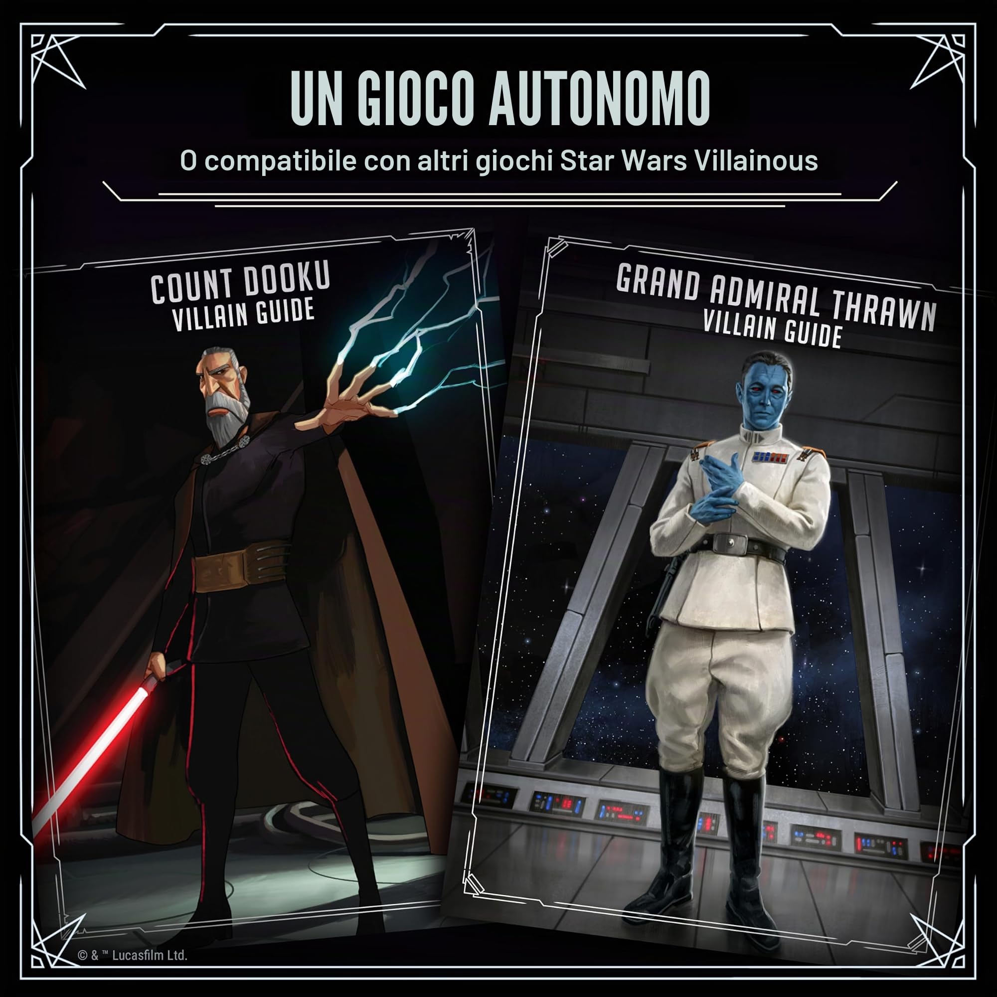 Ravensburger Star Wars Villainous Expandalone 2 Family Strategy - Gioco da tavolo e carte per bambini dai 10 anni in su