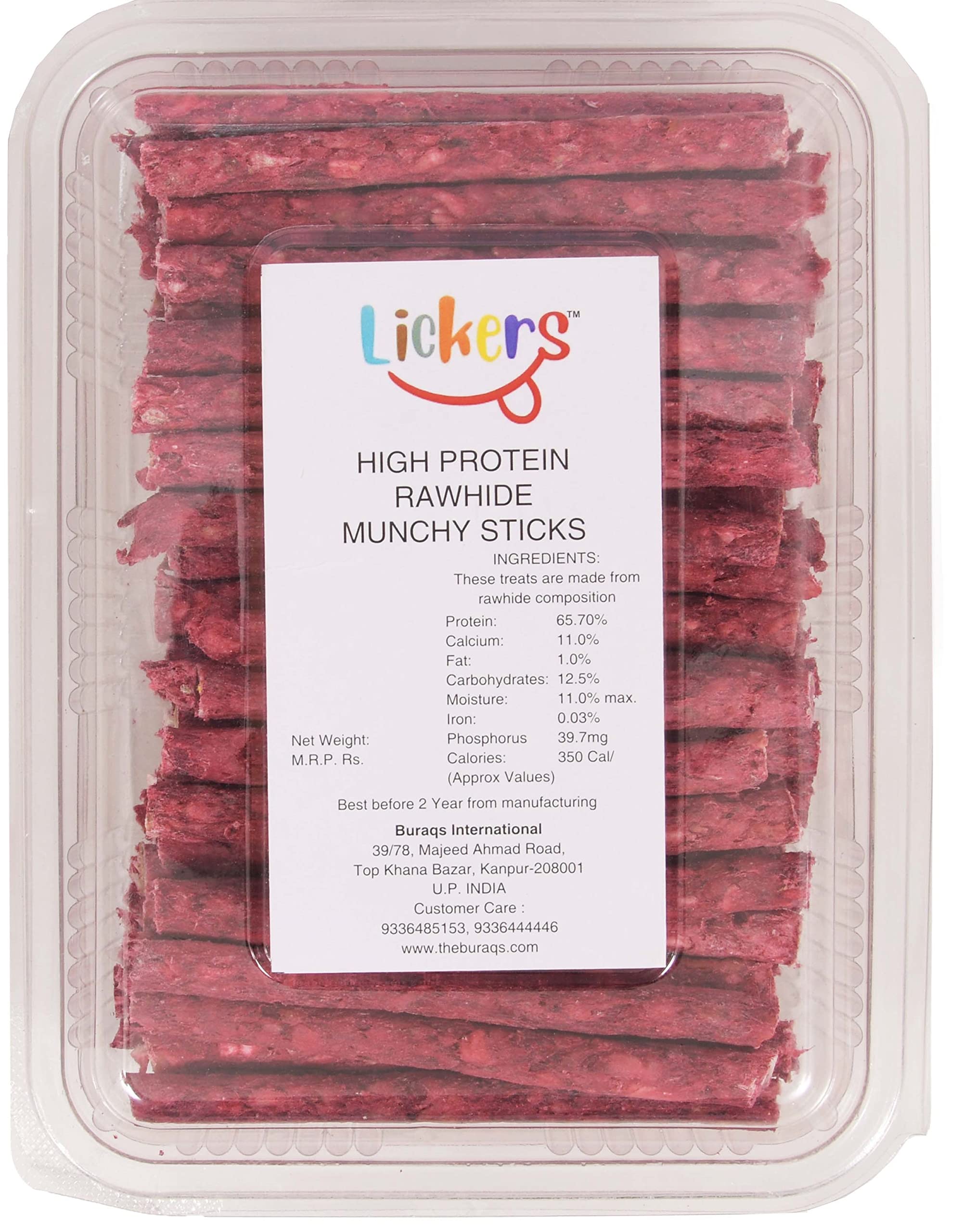 Lickers Munchy Sticks for Dogs Rawhide Treats for Your Pet with All Breed Formula for All Life Stages Pack of 900gm Pet Treats Mutton Flavours Chew Sticks Improves Oral Health (B0BY86R689) Amazon Price History, Amazon Price Tracker