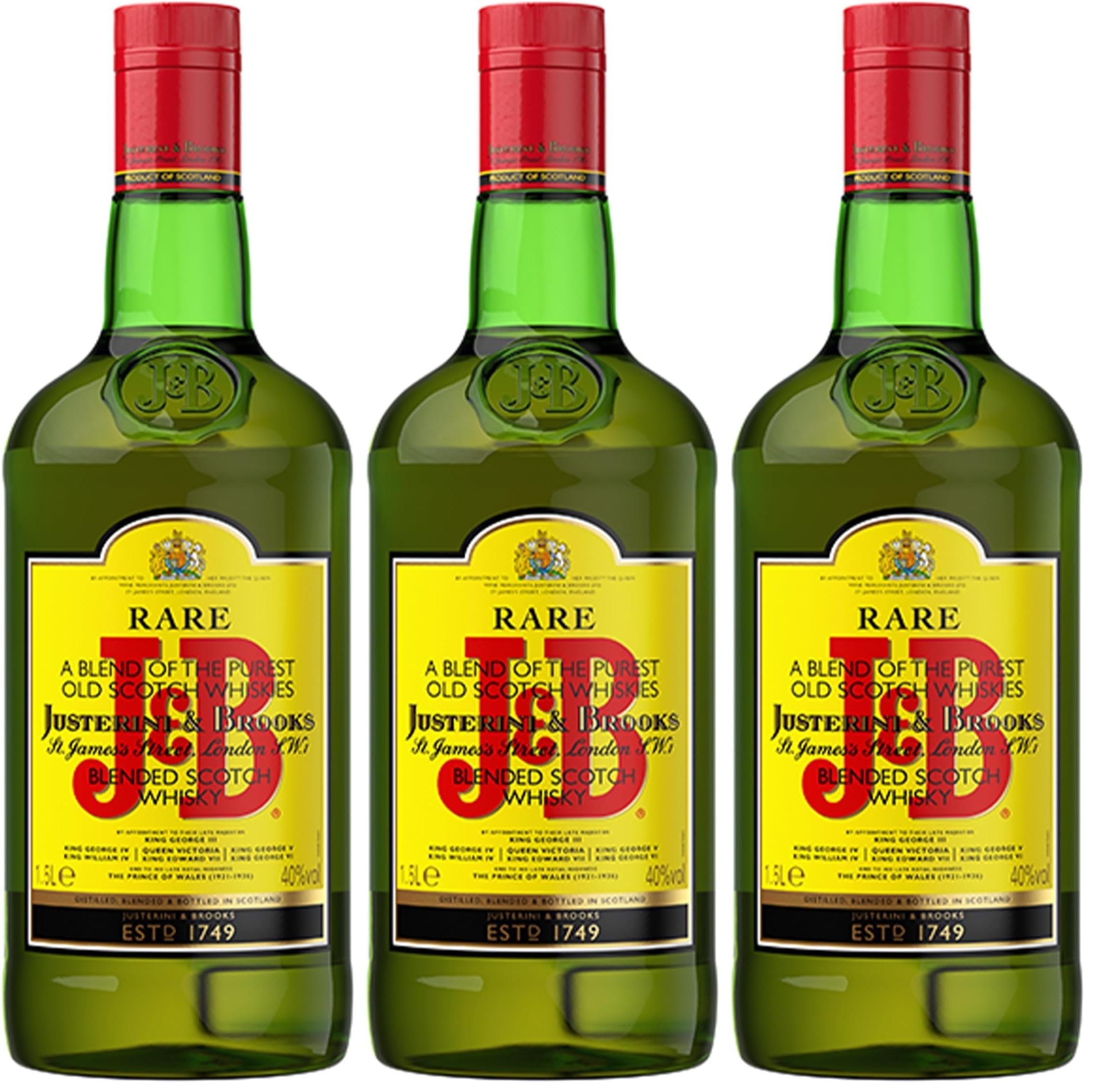 J&B Rare Whisky 1,5l (Lot de 3)