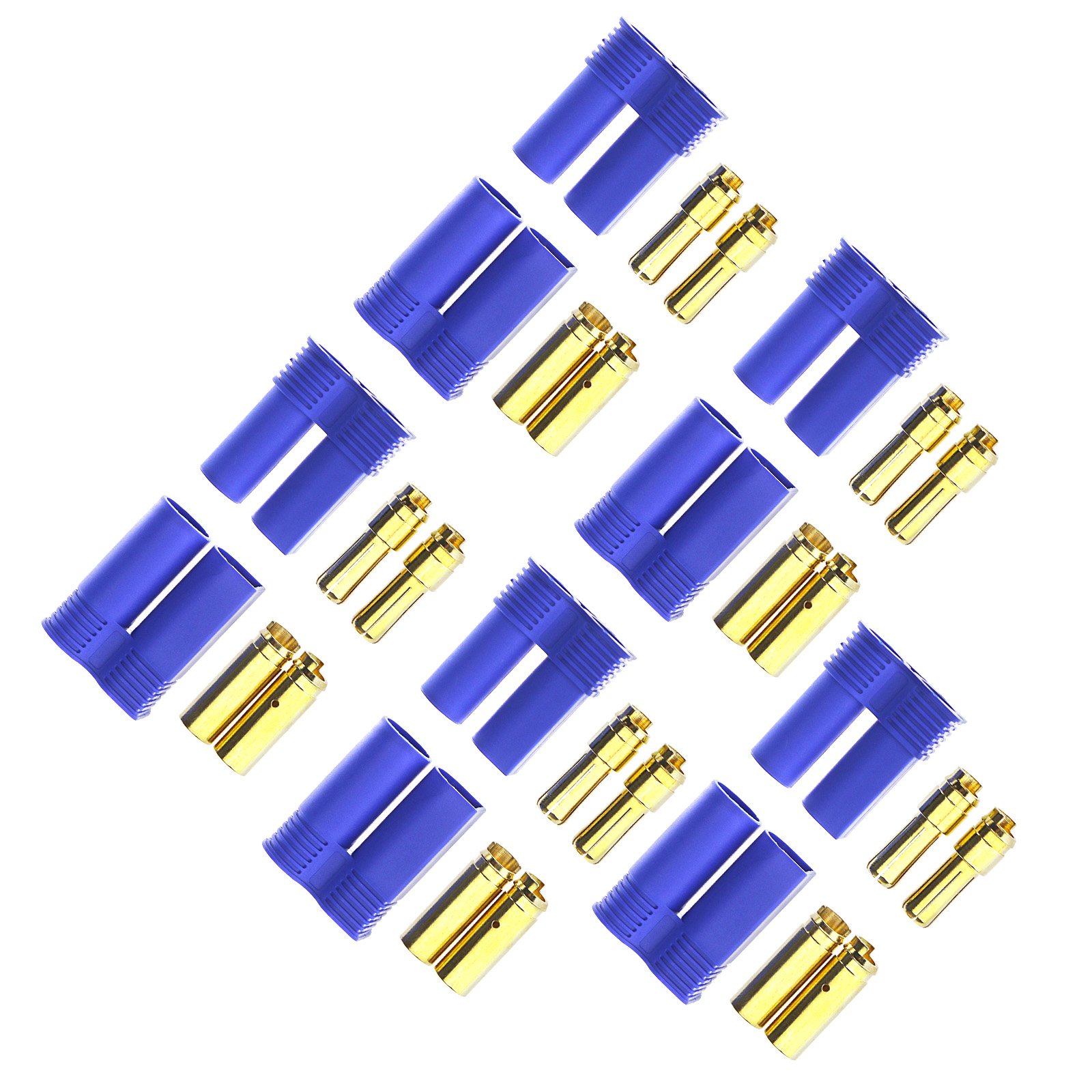 Alta Tensione EC5 Spina Presa 5.0 MM Connettori Oro 5 Paio - Foto 5