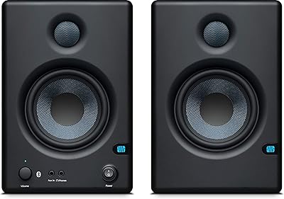 PreSonus Eris E4.5 BT-4.5 Near Field Studio Monitors with Bluetooth