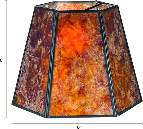 Miniatura 4 de B&P Lamp® Sombra hexagonal de mica