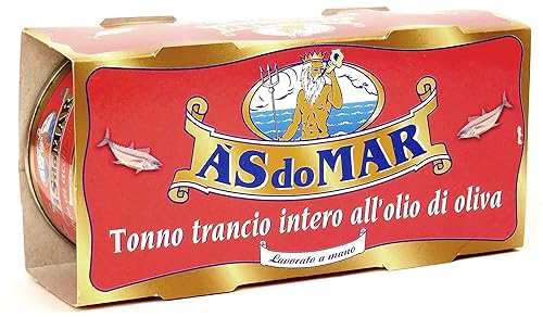 ASdoMAR Atún Sólido en Aceite de Oliva - 2 x 3.53oz