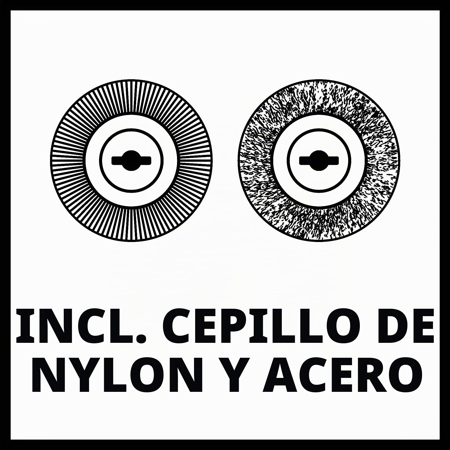 Einhell Limpiador de juntas eléctrico GC-EG 1410 (140 W, 1200 rpm, barra guía ergonómica, cepillos intercambiables, rueda guía, incl. cepillo de acero y nylon)