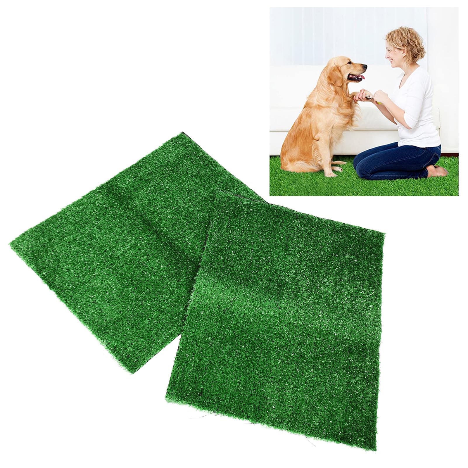 Hond Potje Dienblad, Puppy Training Toilet Lade Huisdier Training Pad Houder, Kat Potje Hek Hond Gepland Urineren Potje Dientje Puppy Training Pads Hondenbak voor Kleine en Middelgrote Honden(zwart