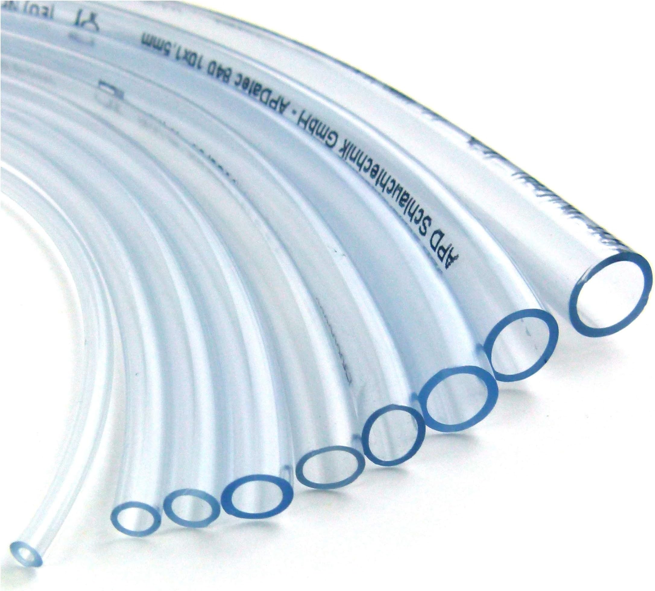 Manguera de PVC transparente Rauclair 8mm REHAU