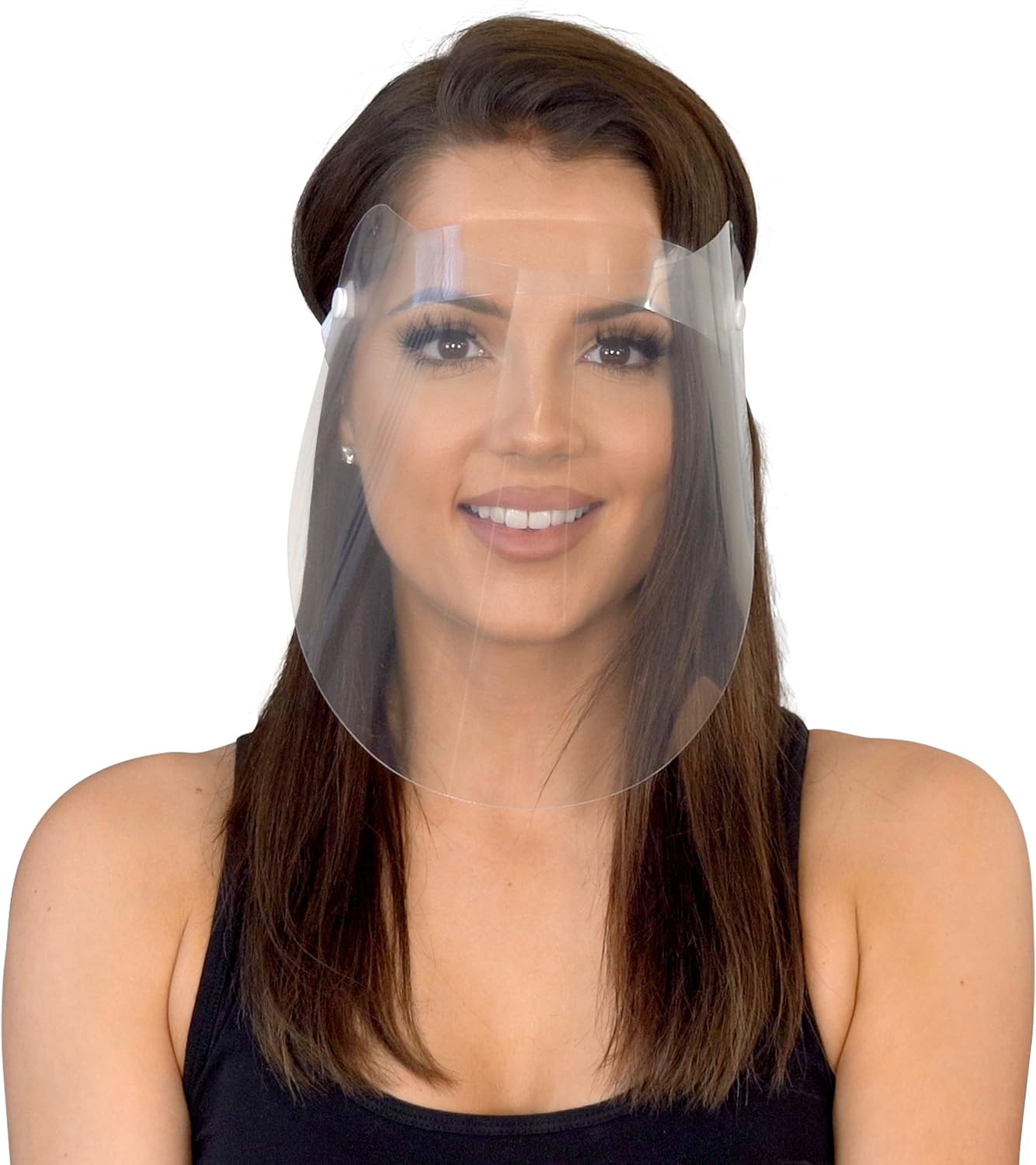 5PC Stylish Face Shield Protective Safety Film with Elastic Band