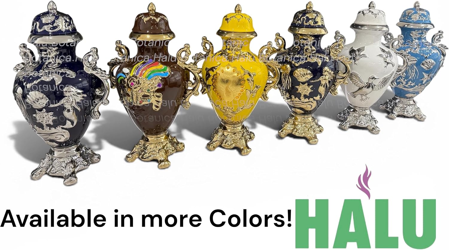 Potiche de Oshun con Diseño Orisha Ochun Tureen Tall