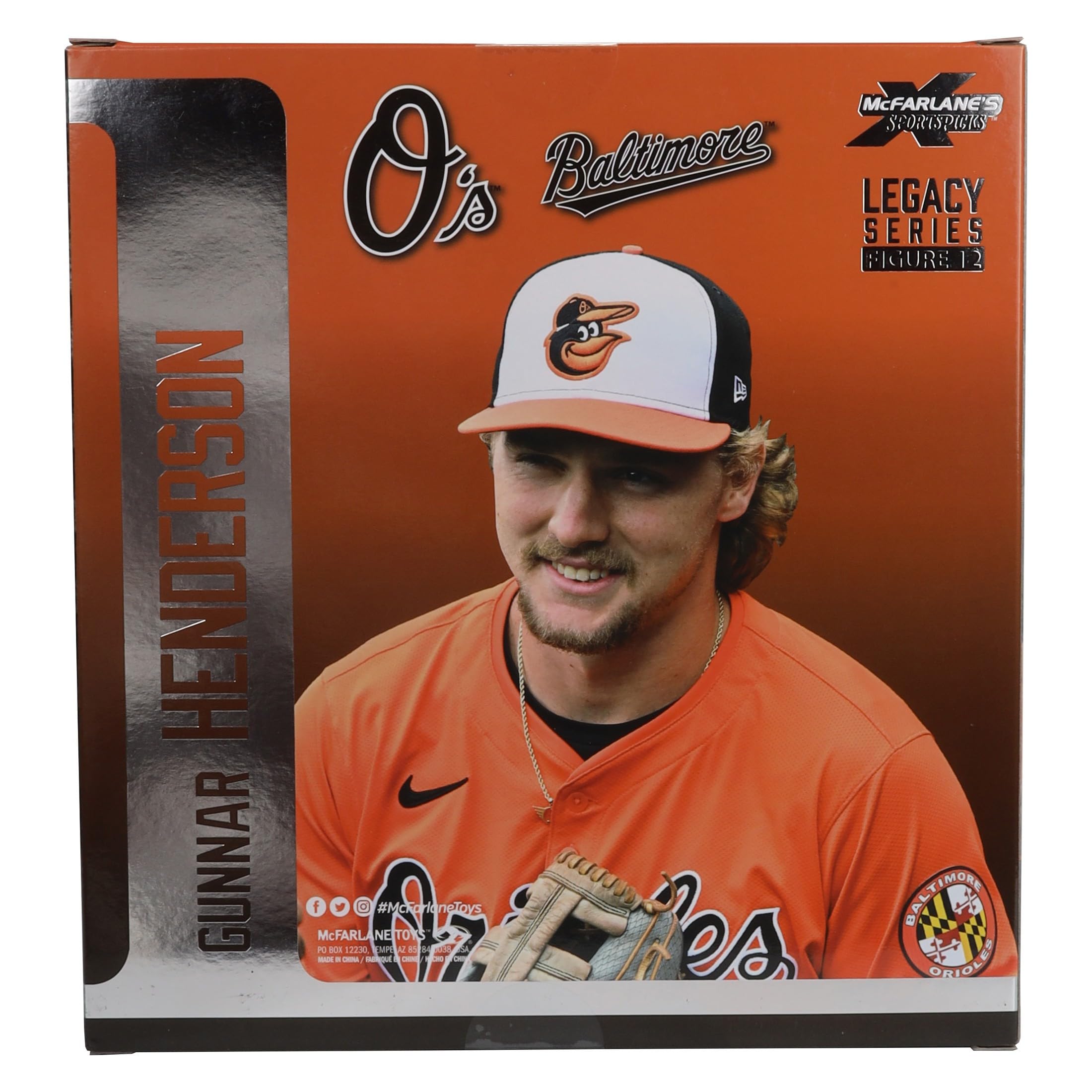 マクファーレン MLB 2025 ガナー・ヘンダーソン/ボルチモア・オリオールズ Amazon.com: Gunnar Henderson (Baltimore Orioles) McFarlane