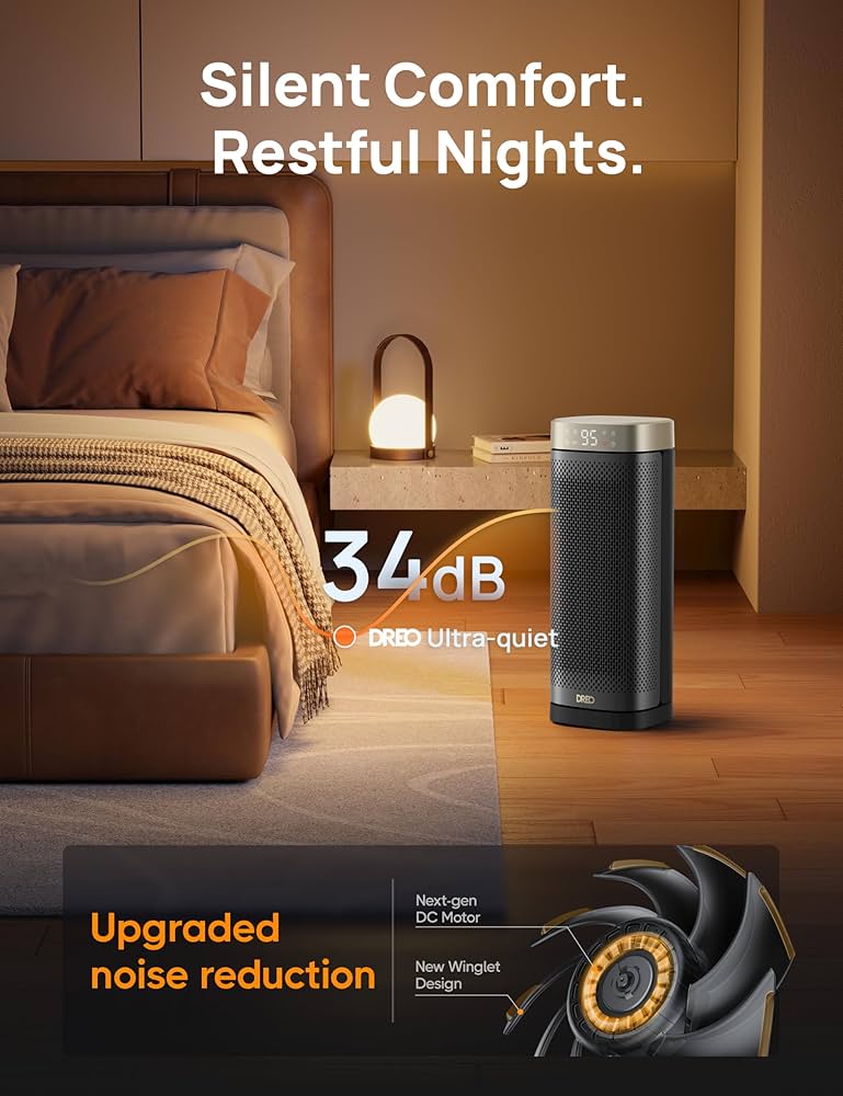 Dreo Space heaters for indoor use, Fast Heating Ceramic