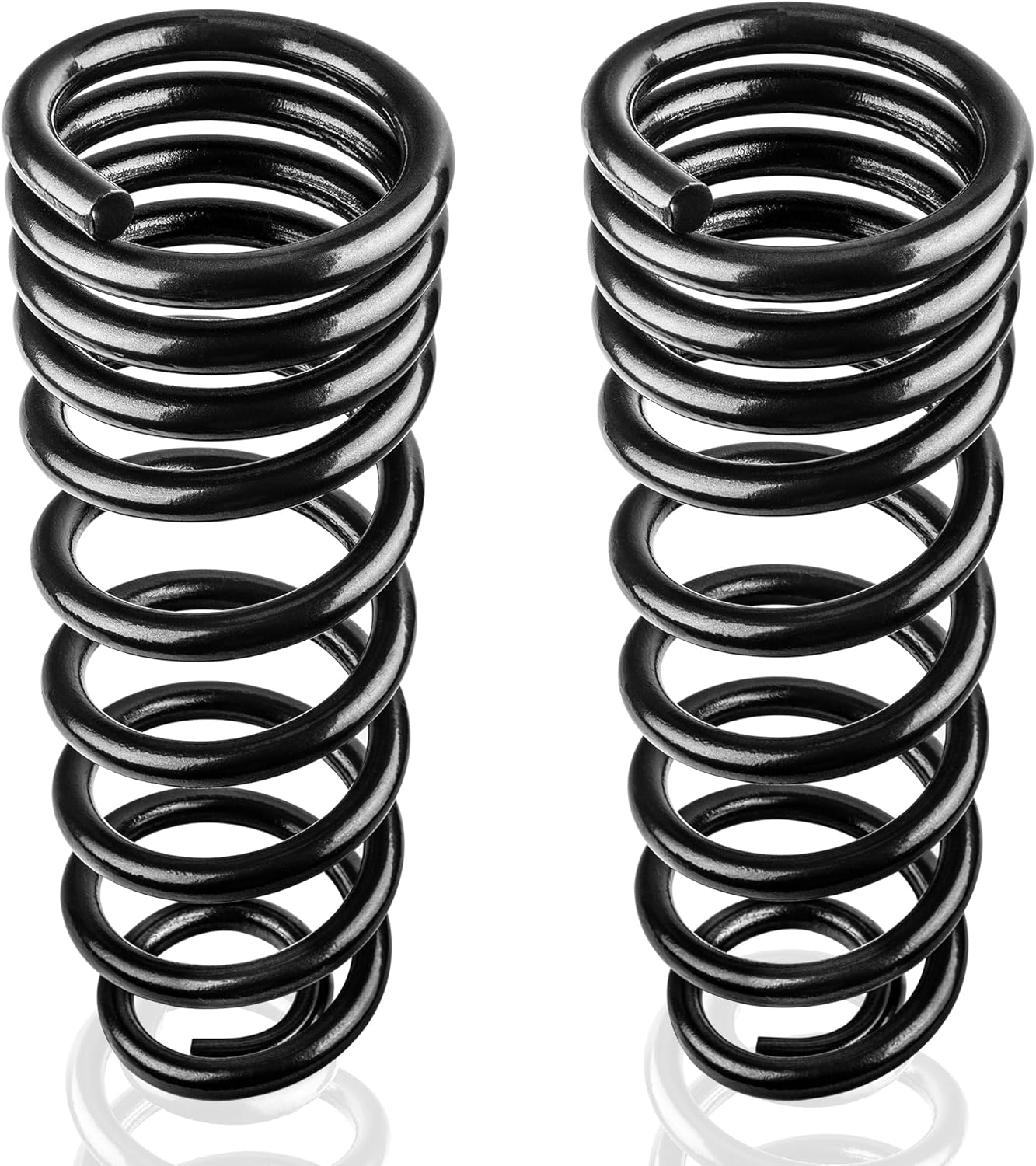 929-921 Heavy Duty 1.5-2.5" Lift Rear Coil Springs Kit for Ram 1500 2019-2024 2wd 4wd, Provide an Extra 75% Load Capacity (1100 Pounds) At Stock Ride Height, 1 Pairs Black