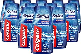 Colgate 2 in 1 Toothpaste Gel and Mouthwash ,4.6 Ounce (Pack of 12)