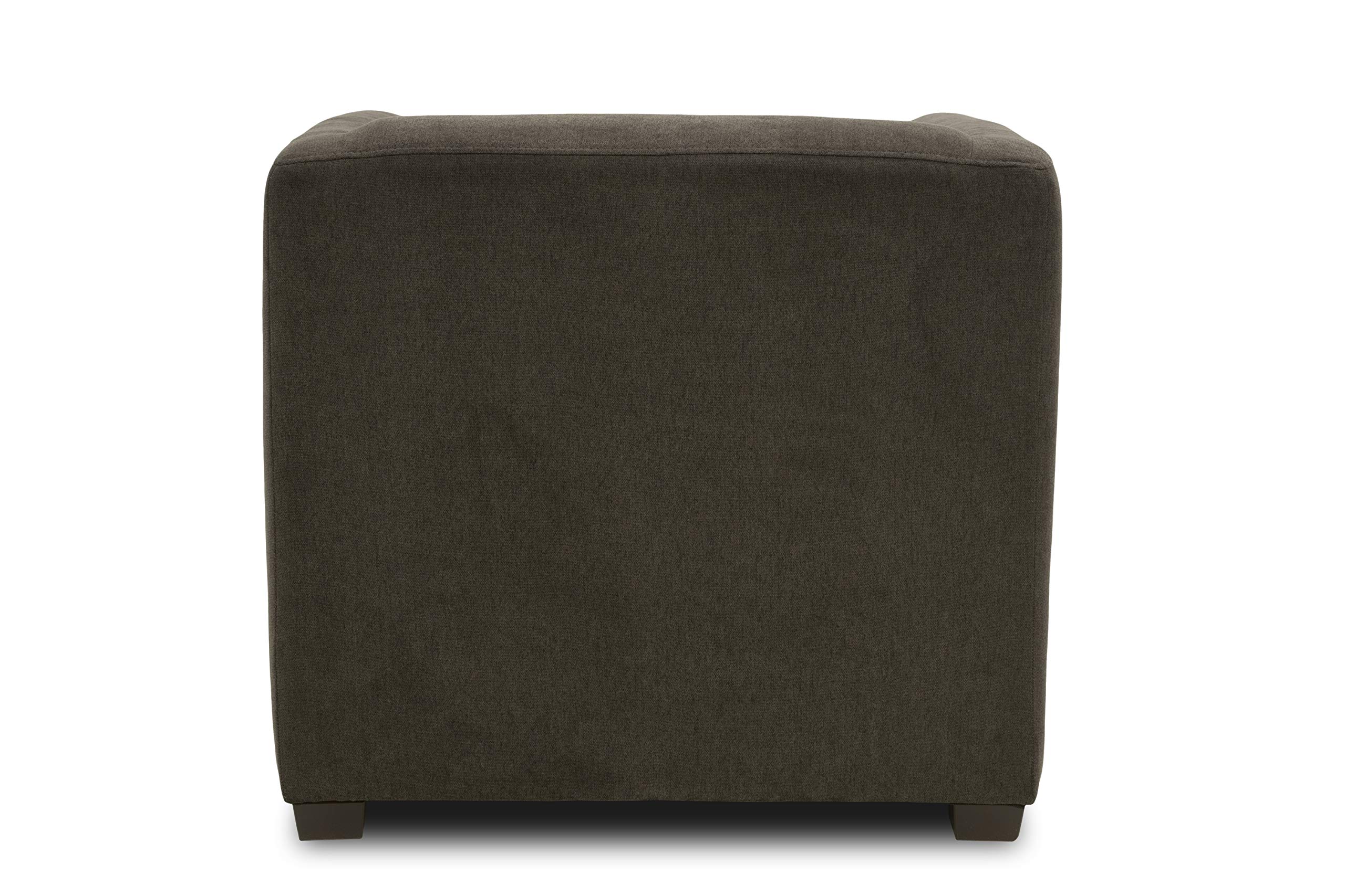 DOMO. collection Poltrona Bob FK, piccola poltrona retrò con braccioli e nucleo a molla, poltrona imbottita, poltrona da cocktail, poltrona lounge, 73 x 75 x 69 cm (larghezza x profondità x altezza),