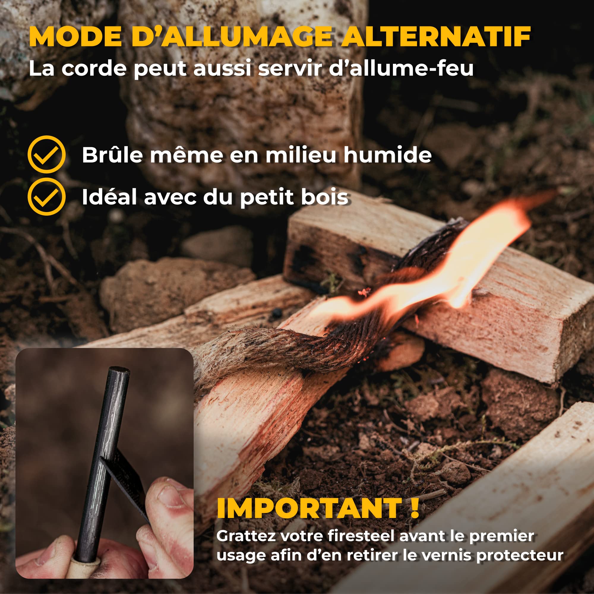 Survival Mesriem - Outdoors gereedschap - Universele maat