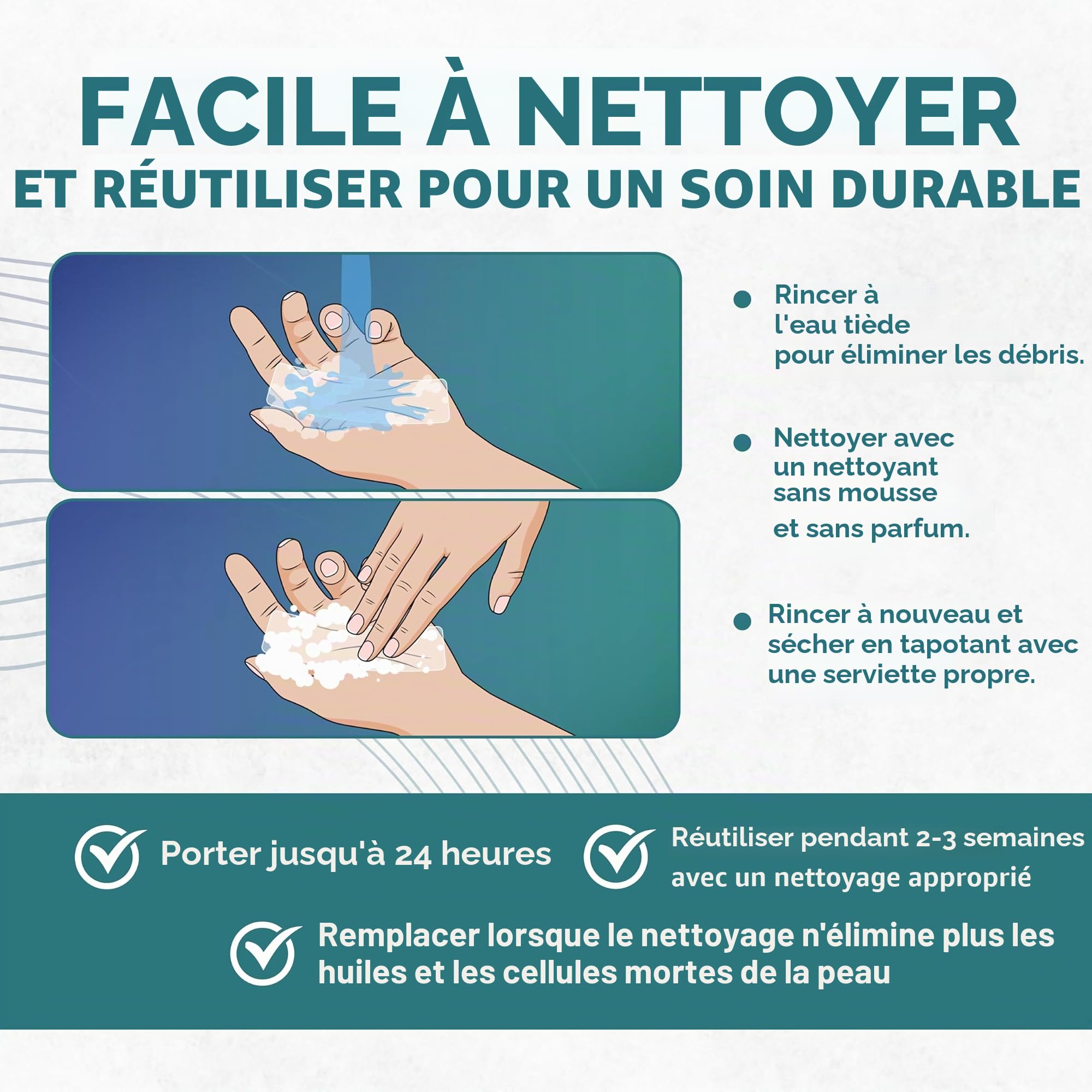 BIODERMIS - Film de traitement cicatrices | Silicone adhésif facile à découper | Réduit cicatrices après chirurgie | Transparent, 30x3,6cm, Silicone