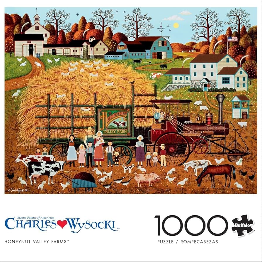 Amazon.com: Buffalo Games - Charles Wysocki - Honeynut