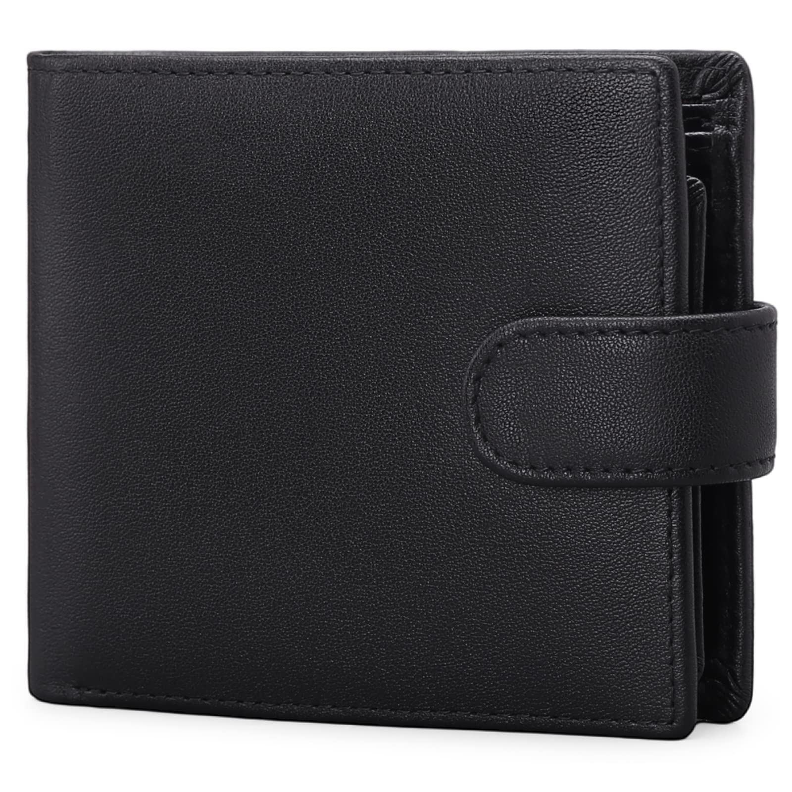 Buy SENDEFNWallets for Men with Coin Pocket Genuine Leather RFID