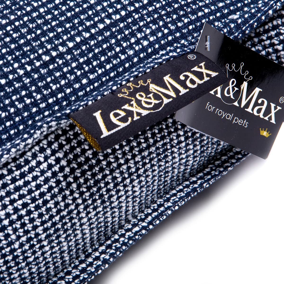 Lex & Max COVER BOXBED LONDON 120X80 DARKBLUE - Image 2