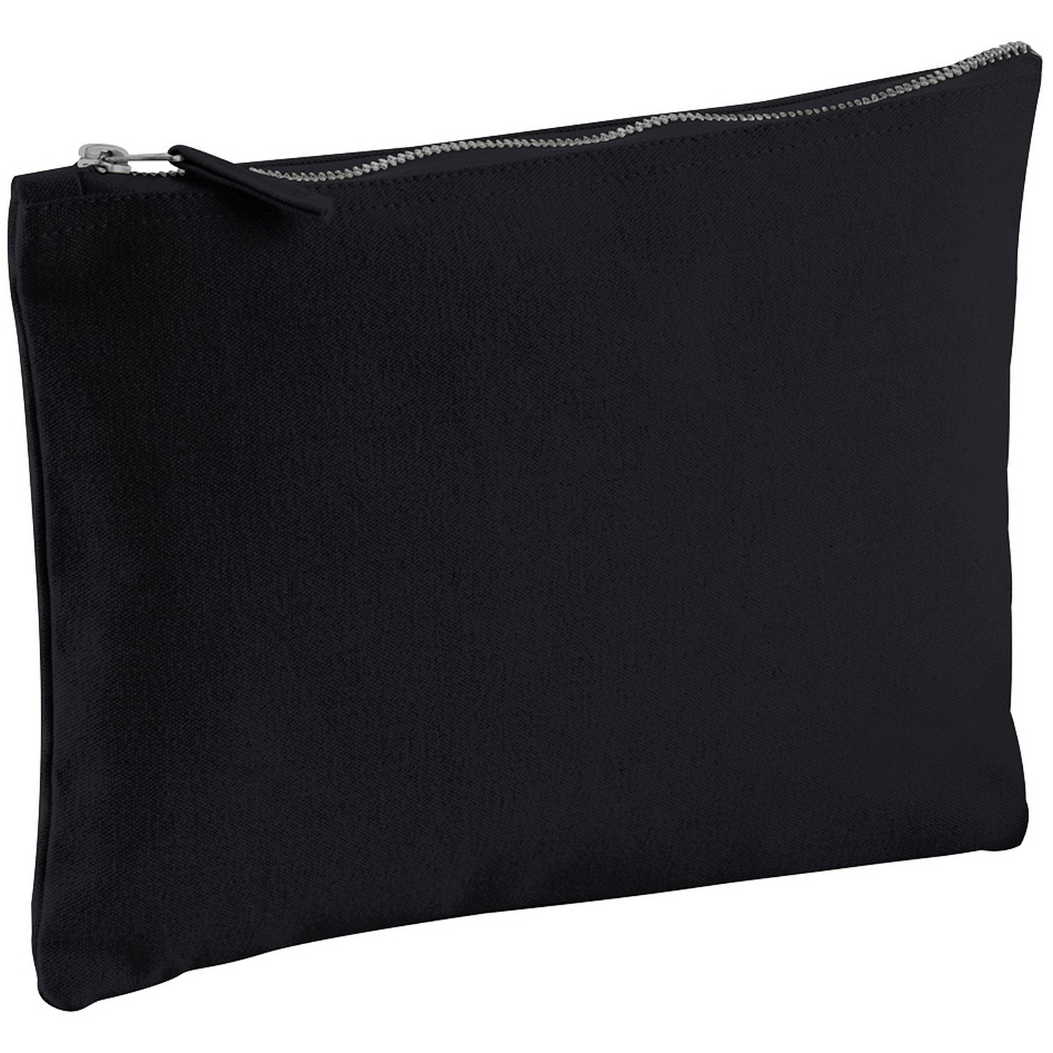Westford Mill Canvas Accessory Case – Navy, Größe M, 22 X 16 Cm, Mit Metall-Reißverschluss, Bedruckbar