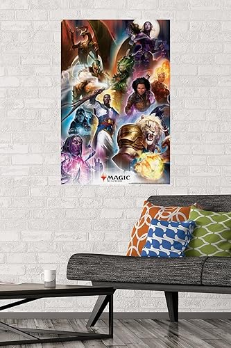 Vista 35 de Trends International Magic: The Gathering - Póster de pared de rejilla, 14.725 x 22.375 pulgadas, versión premium sin marco Versión premium sin