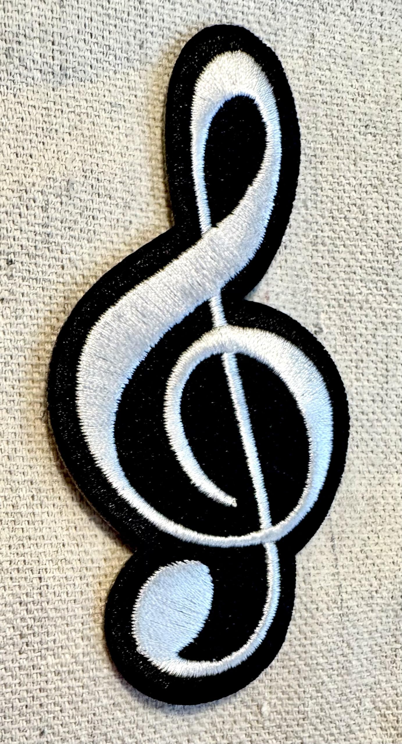 Amazon.com: Treble Clef Embroidered Patch Sheet Musical Note Music