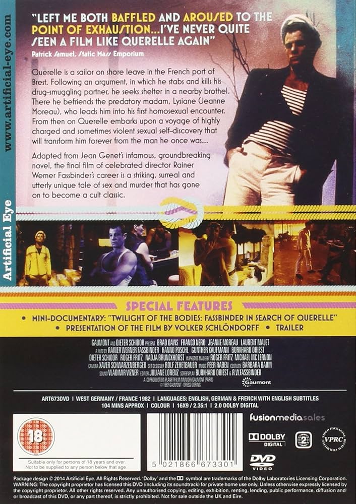 ファスビンダーのケレル [DVD] mxn26g8 Amazon.co.jp: ケレル [DVD] : ブラッド・デイヴィス, フランコ