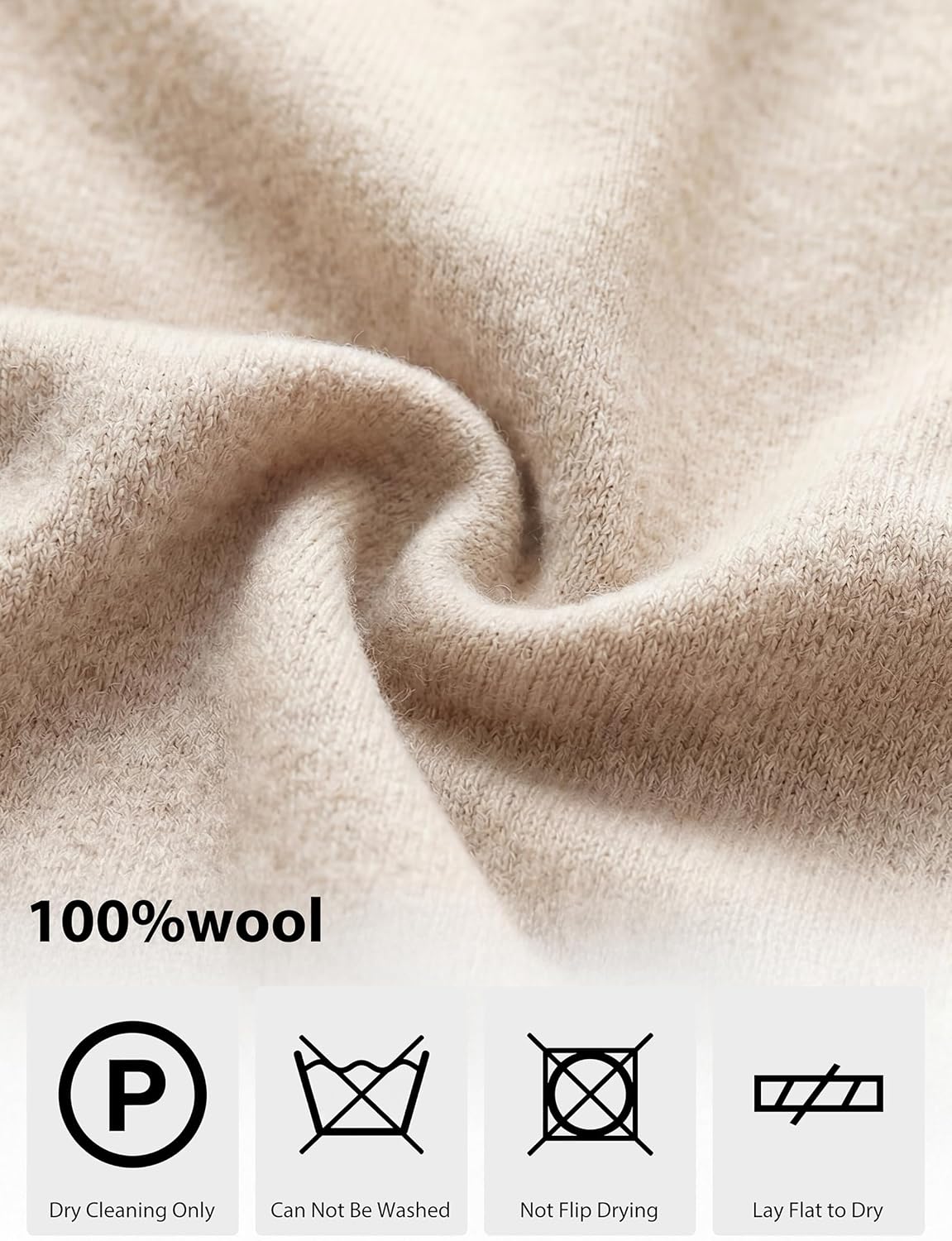 ANRABESS Womens 100% Wool Sweaters Crewneck Long Sleeve Work Business Casual Basic Sweater Tops 2026 Fall Outfits
