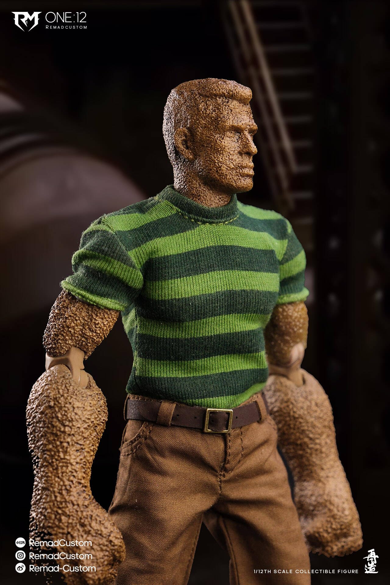 Amazon.co.jp: JEEASS RemadCustom RM-017 1/12 Figure, Sandman Bare
