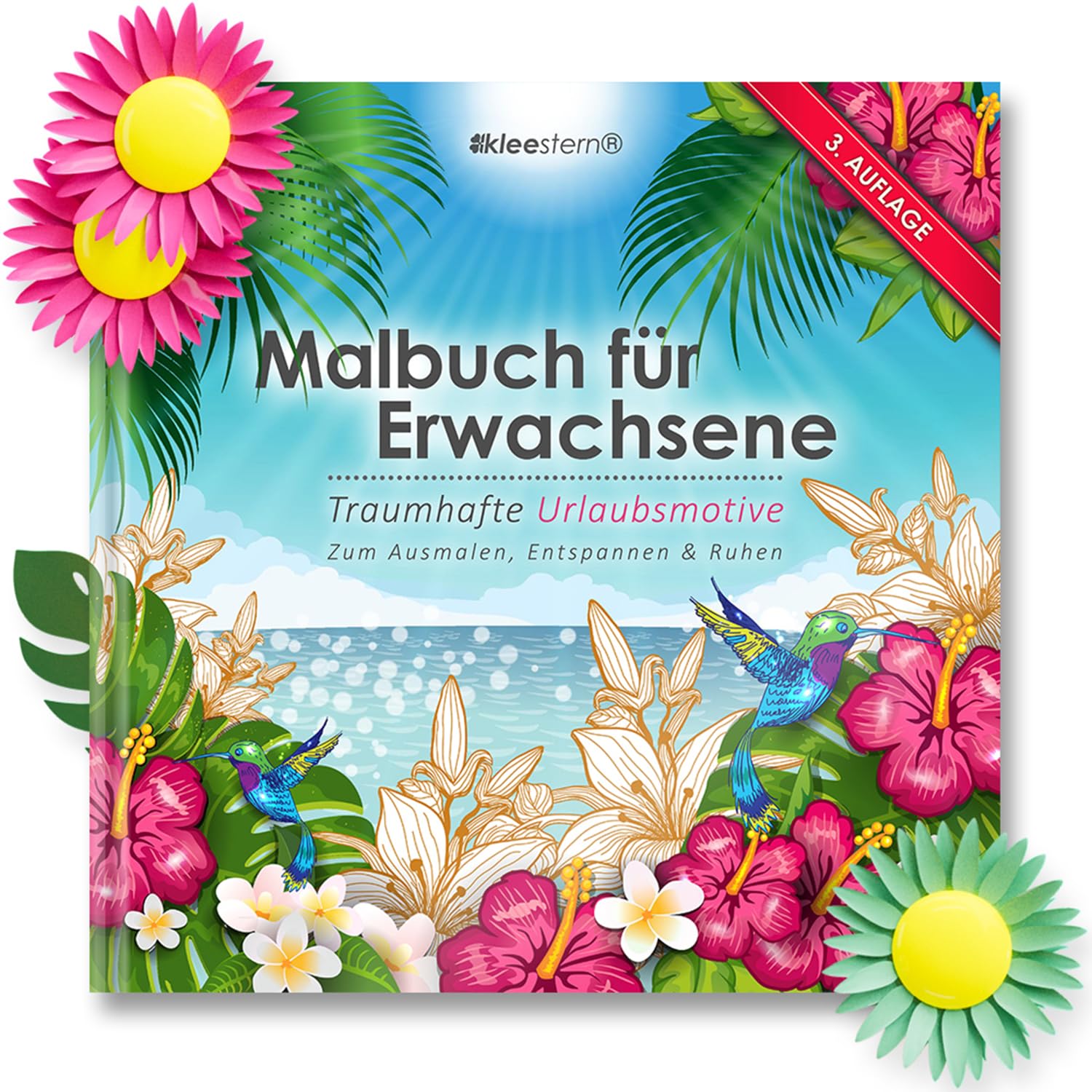 Malbuch für Erwachsene: Traumhafte Urlaubsmotive zum Ausmalen, Entspannen & Ruhen: Volume 8