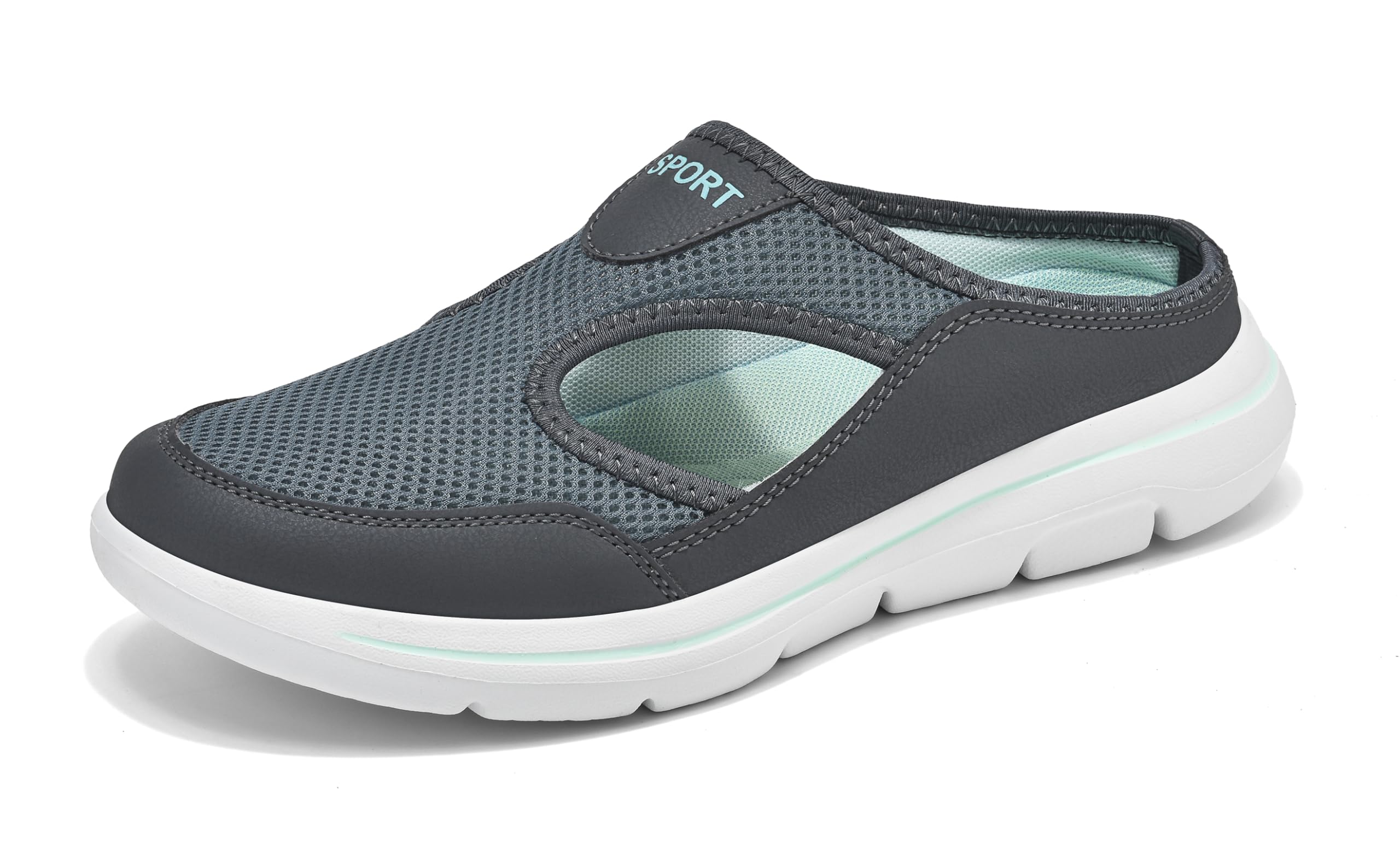 Meik Mangni Zoccoli Donna Uomo Sabot Traspiranti Ciabatte Comode Sandali da Spiaggia Leggero Scarpe da Giardino Antiscivolo Pantofole da Casa 36-48 EU