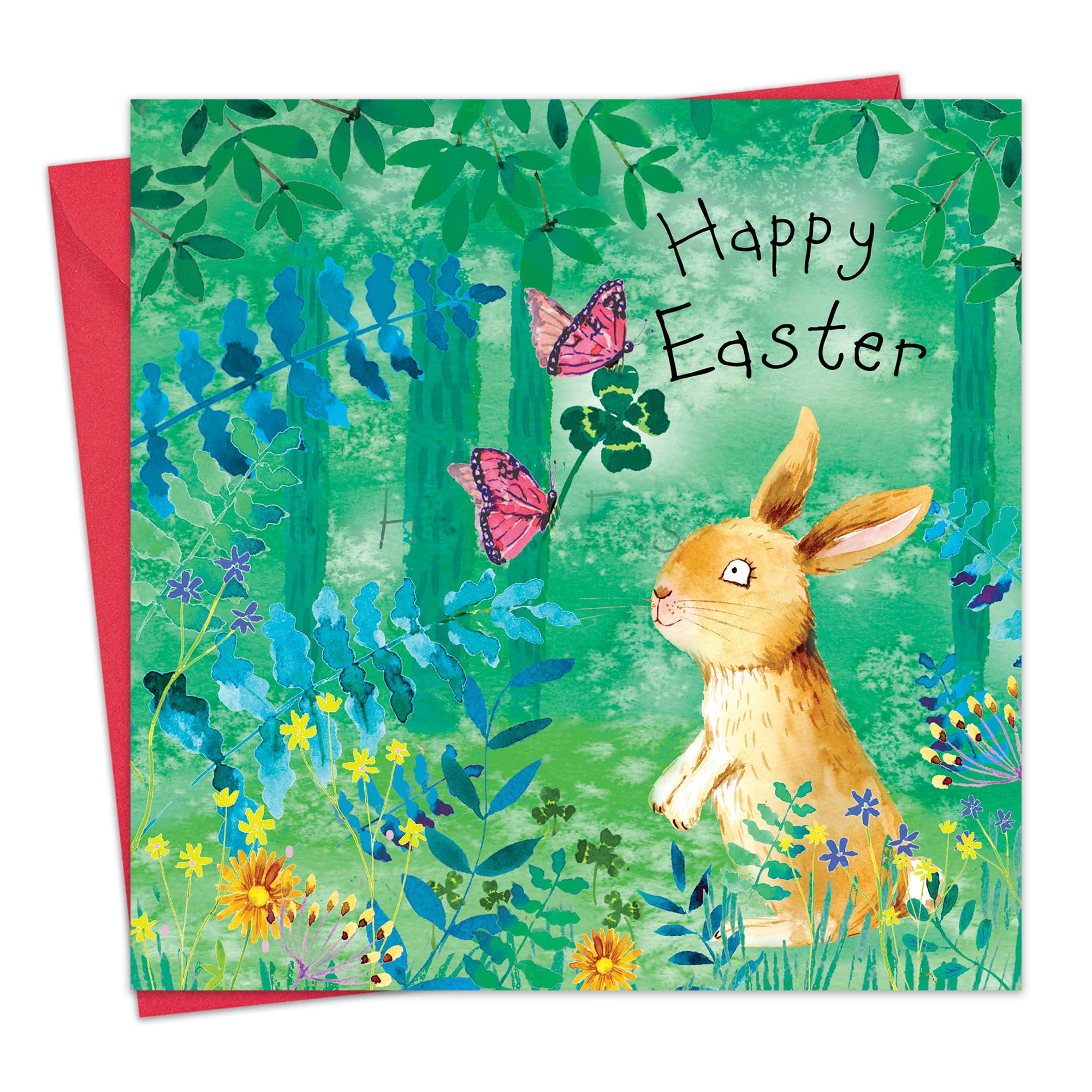 Twizler Biglietto Di Pasqua Con Mucca Delle Highlands – 15,5 Cm – Per Mamma, Papà, Amici - 2