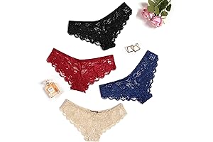 Women's Floral Lace Panties: Exuding a Symphony of Elegance and Comfort