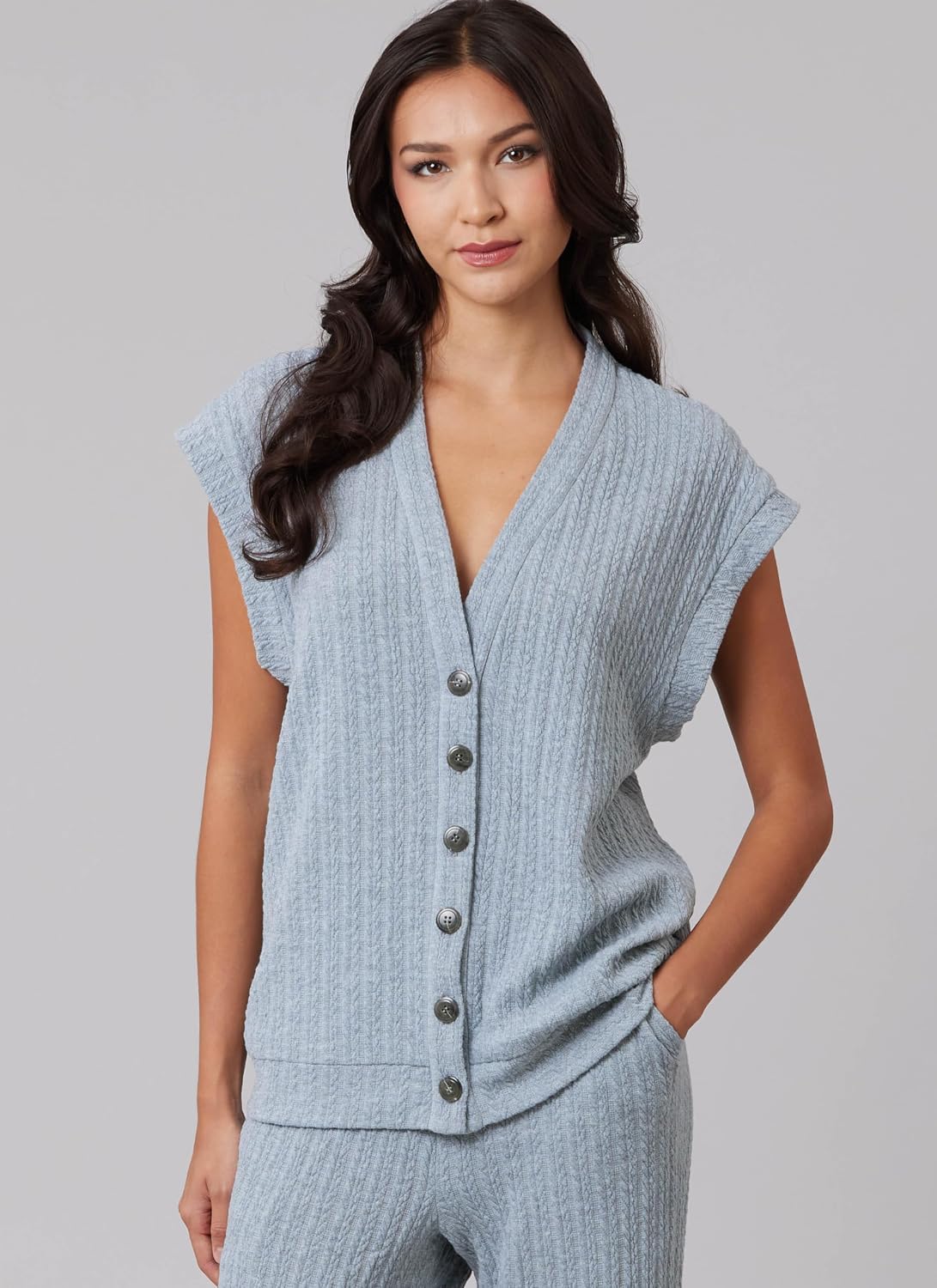 McCall's M8637 Sewing Pattern for Unisex Knit Vest, Cardigan and Pants