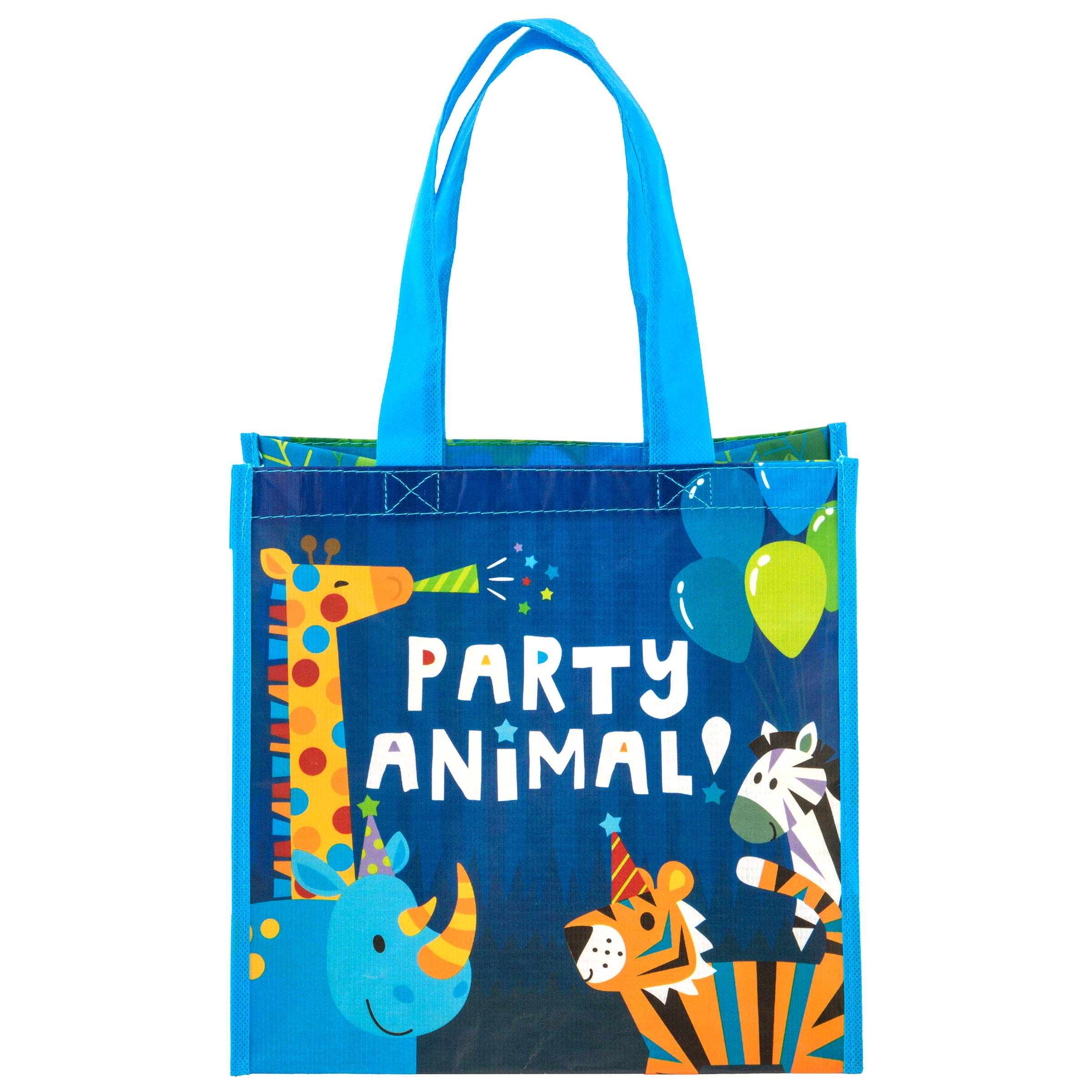 Stephen Josephunisex child Stephen Joseph Gifts Medium Recycled Gift Bag, ZOO, Medium US