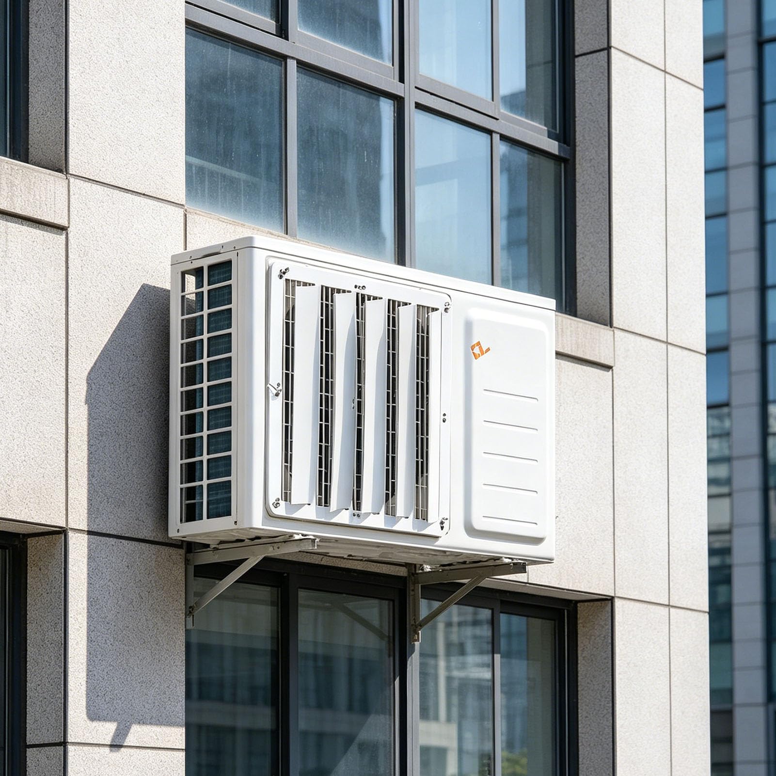 Deflettore per condizionatore d'aria in acciaio inossidabile, copertura universale anti-diretta per guida del vento, deviatore pompa di calore, deflettore condensatore per raffreddamento efficiente