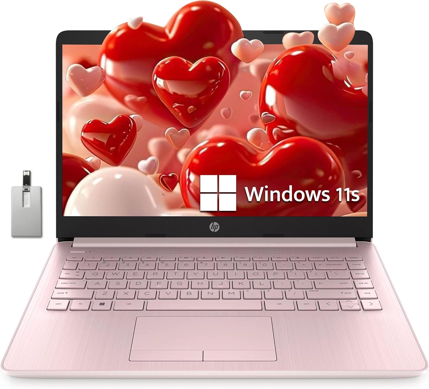 HP 2022 Stream 14″ HD BrightView Laptop, Intel...