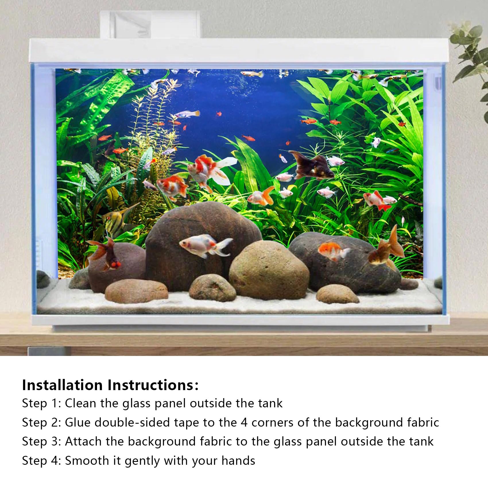 Fish Tank Background 72x18