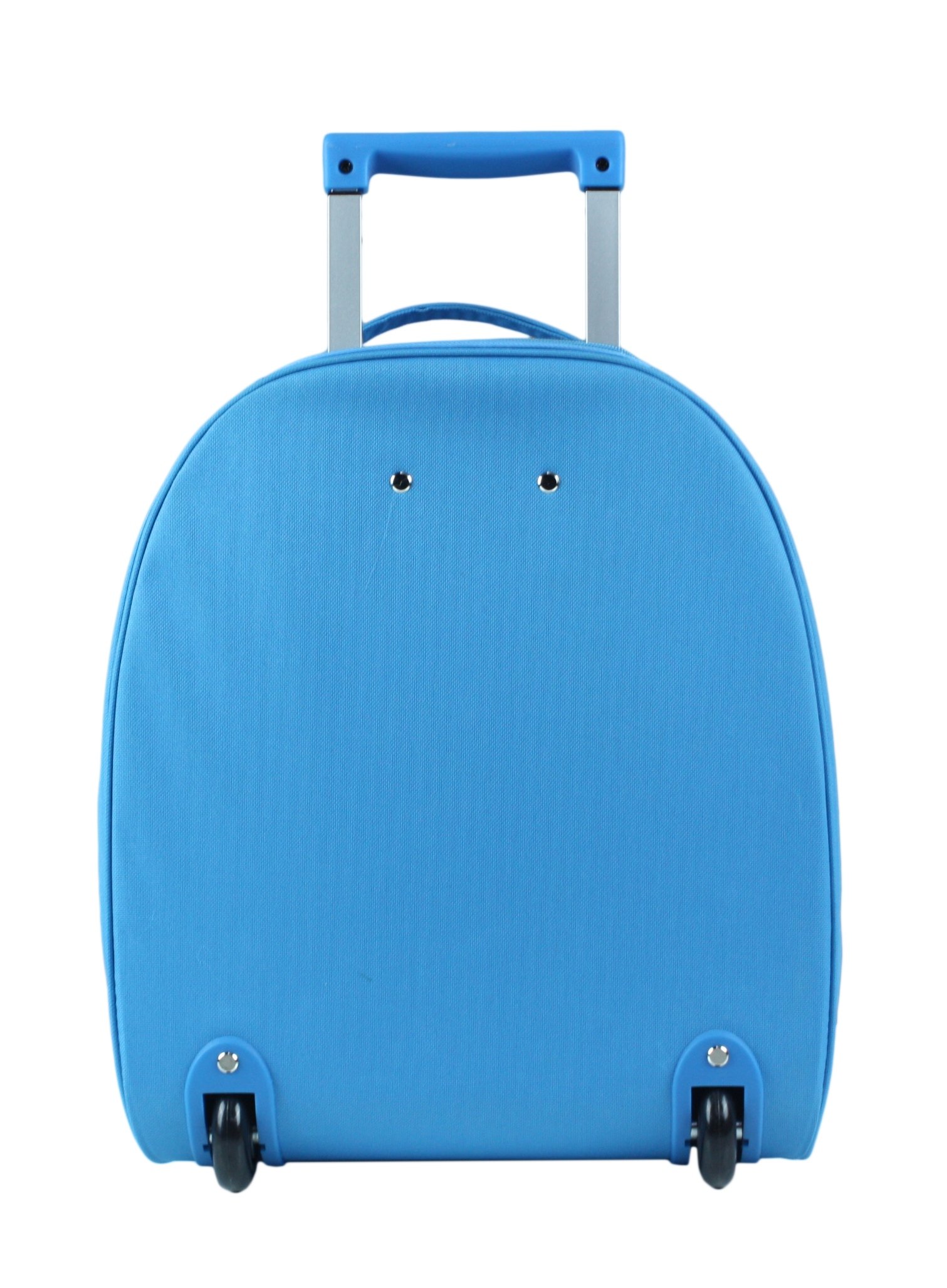Bayer Chic 2000 - Bouncie Kinder-Trolley mit 3D-Pinguin-Motiv, Kinderkoffer, Kindergepäck, blau