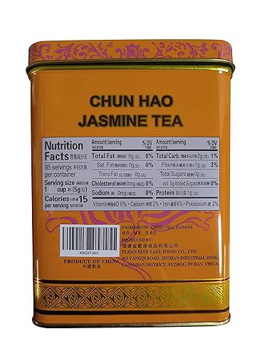 Vista 26 de TIAN HU SHAN Caja de hojas de té sueltas, caja de hojalata