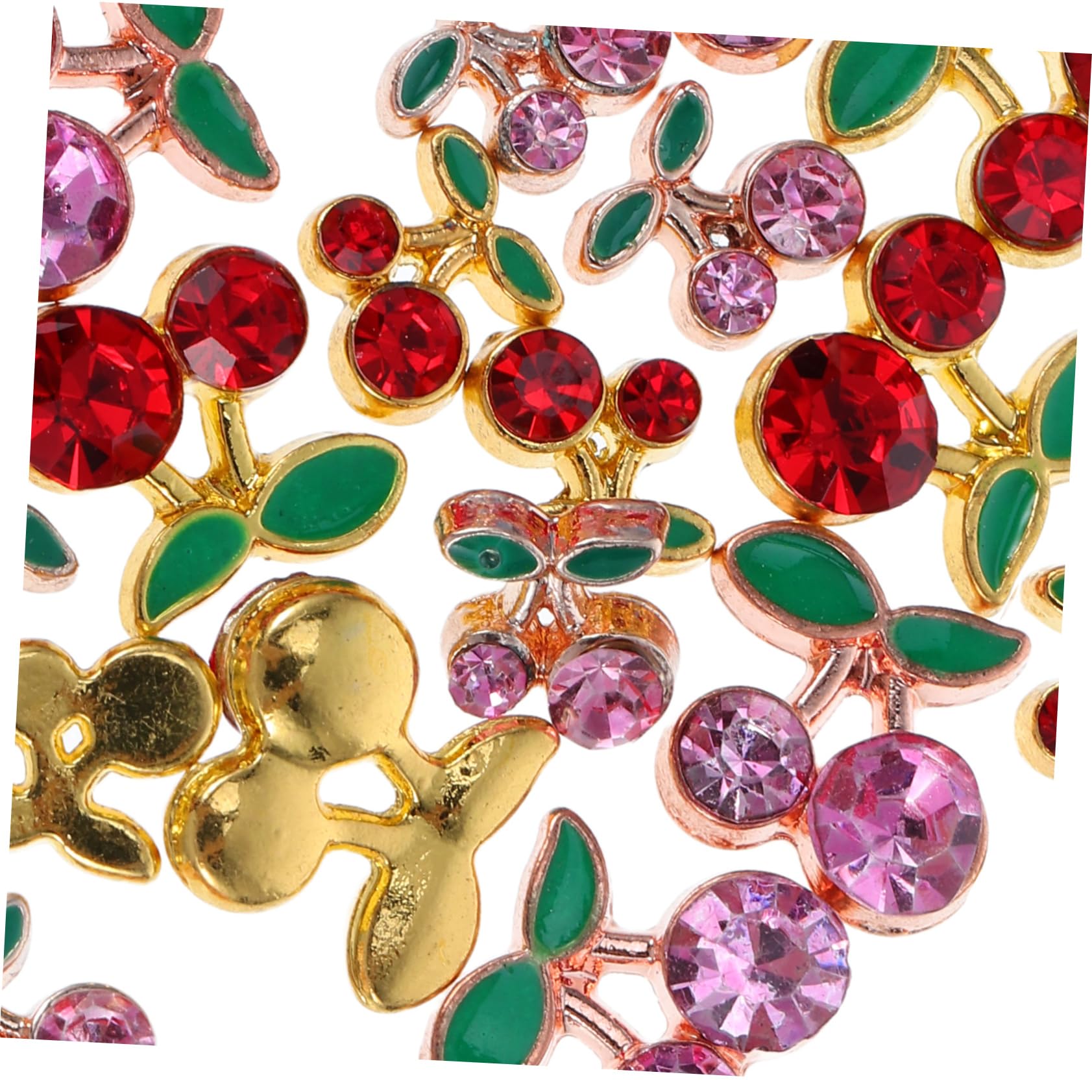 CALLARON 5 Set Decorazioni Per Unghie Charm Eleganti Per Nail Art E Te Per Unghie Sfavillanti E 32 Pezzi*5