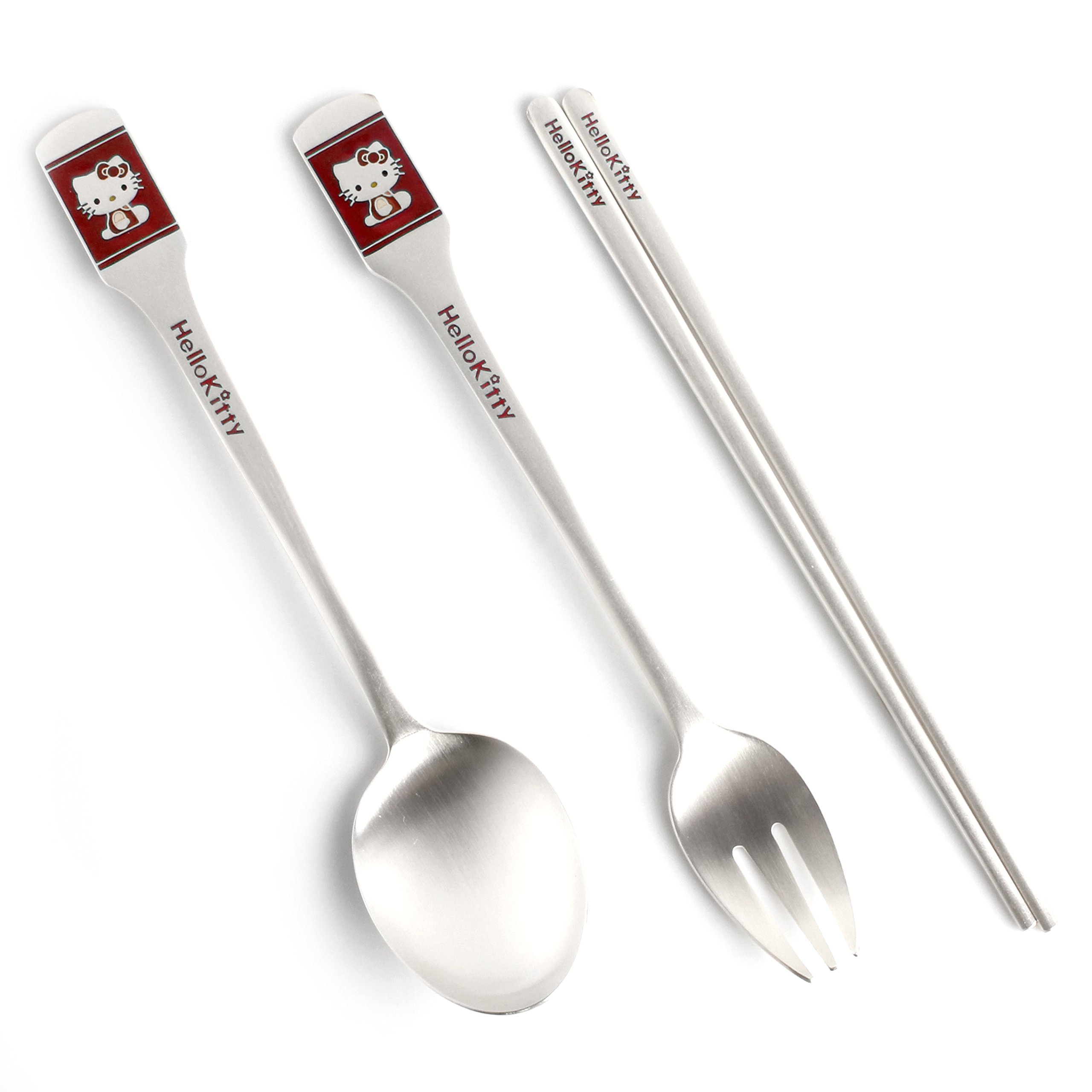 Amazon | スプーン フォーク 箸 セット シルバー 子供 七宝焼 銀80