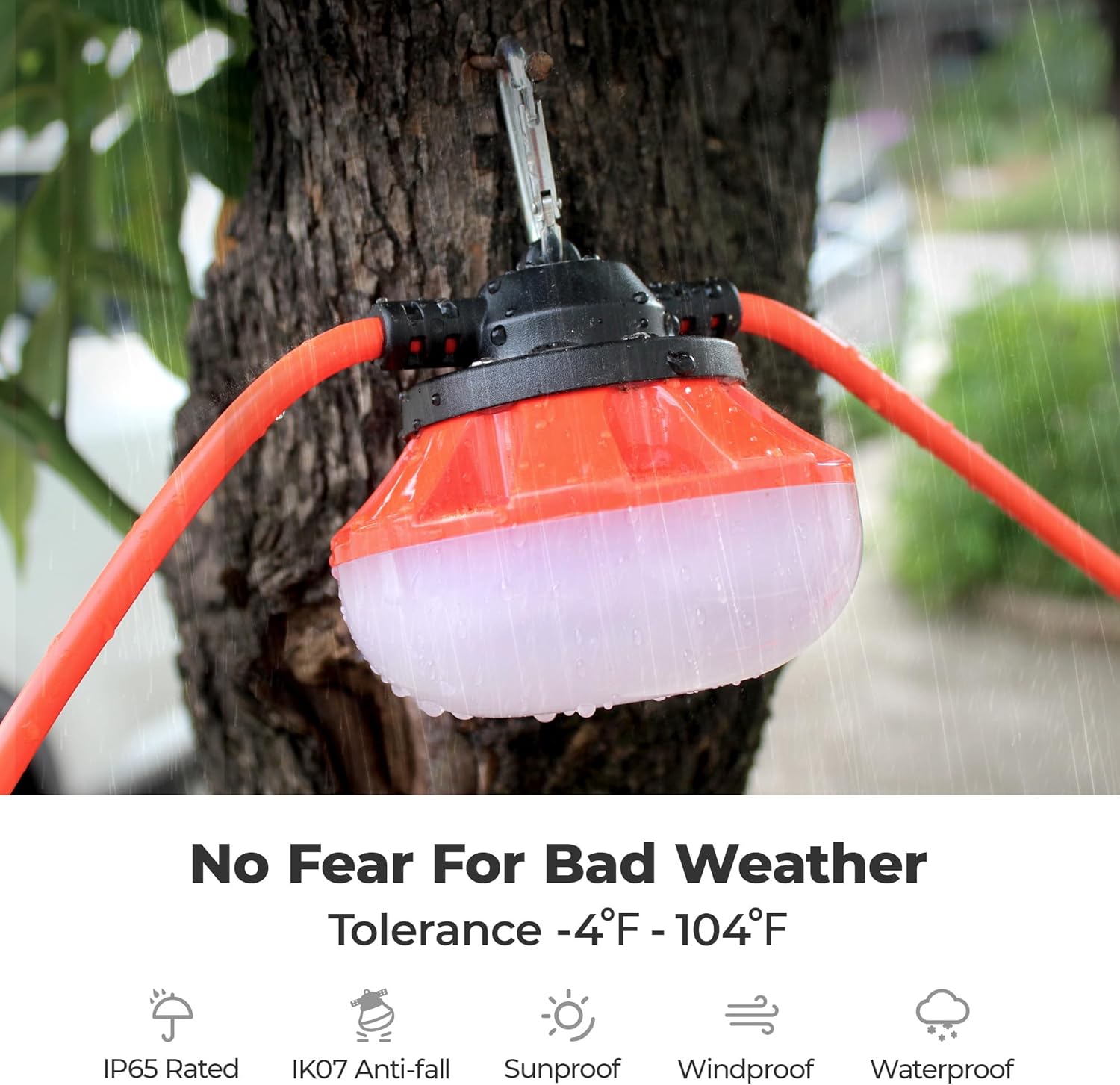 Outdoor LED String Lights: 72FT Hanging Light 50W 5500lm10 Bulbs ETL Listed Bright Outside Home Temporary Lighting for Patio Camping Attic Garage Deck Porch Yard Outdoor LED String Lights: 72FT Hanging Light 50W 5500lm10 Bulbs ETL Listed Bright Outside Home Temporary Lighting for Patio Camping Attic Garage Deck Porch Yard