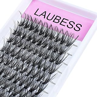 DIY Lash Extension 10D 20D 30D 40D Cluster Lashes Mixed Tray Individual Lashes Long False Eyelashes Soft Black Cluster Eyelash Extensions (30D-0.07C-9-16mm)