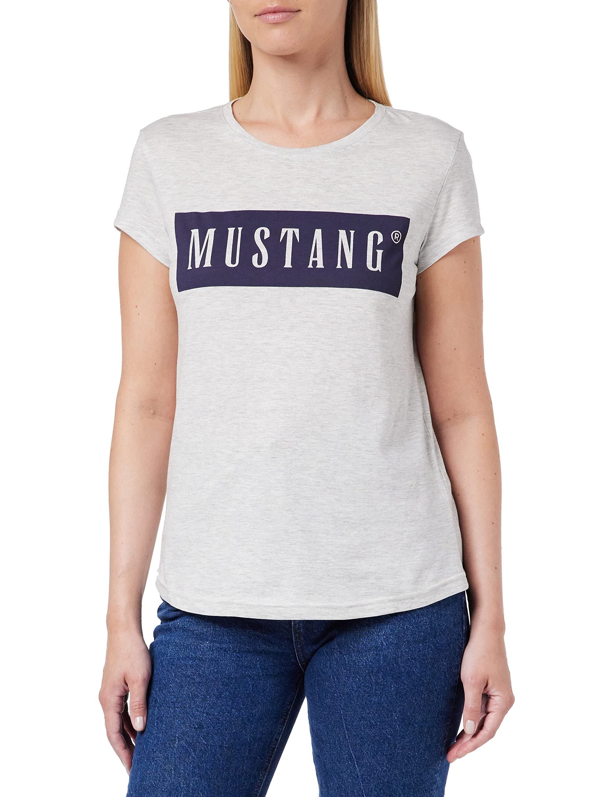 MUSTANG Alina C Logo tee Camiseta para Mujer